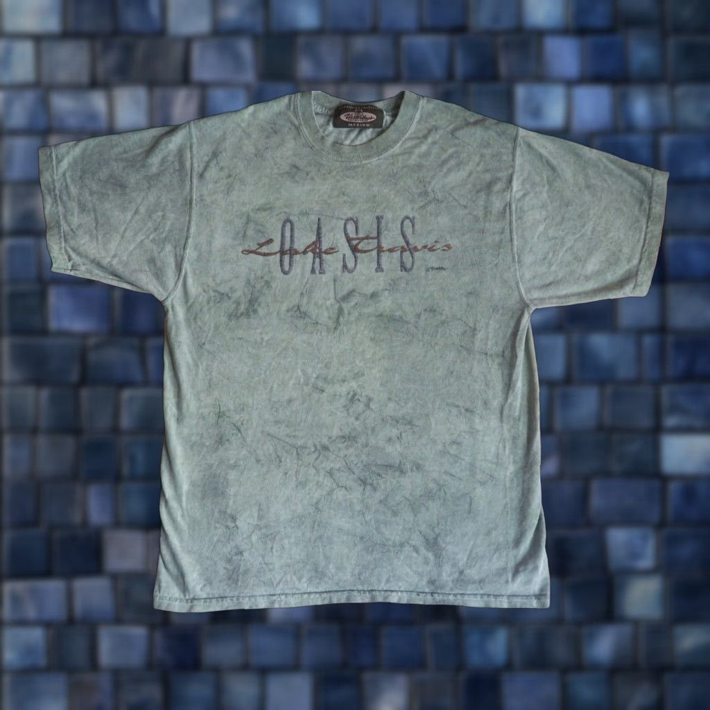 Vintage VTG Yesterdays Lake Travis California Oasis Green Tee T-Shirt Mens M 90s Shirt Cotton Short Sleeve Graphic Decade 1990s Sportswear/Beach Mens Size US M / EU 48-50 / 2 - 1 Thumbnail