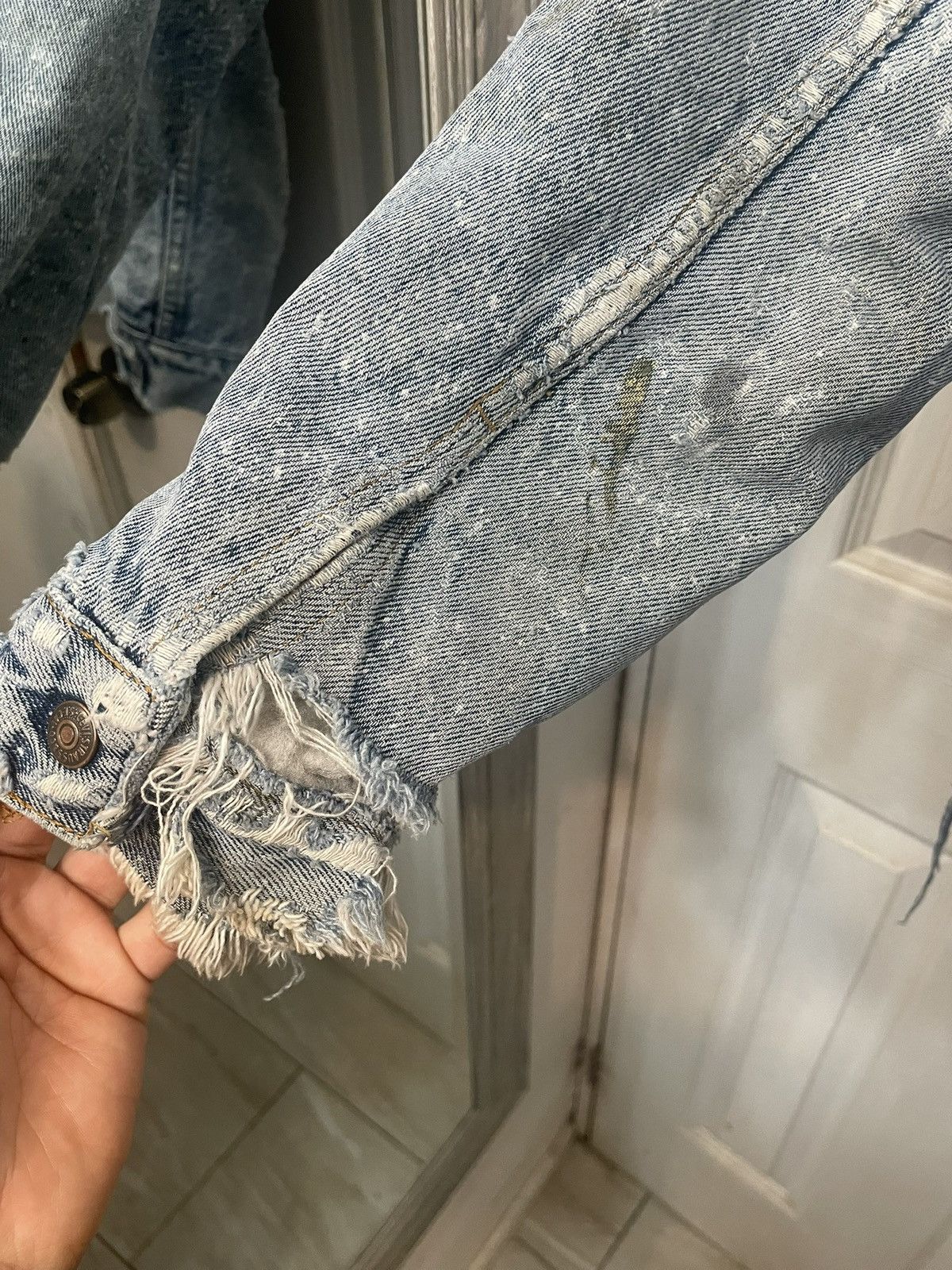 Levi's Vintage Clothing Levis Denim Sherpa Jacket San Francisco Size US S / EU 44-46 / 1 - 12 Thumbnail