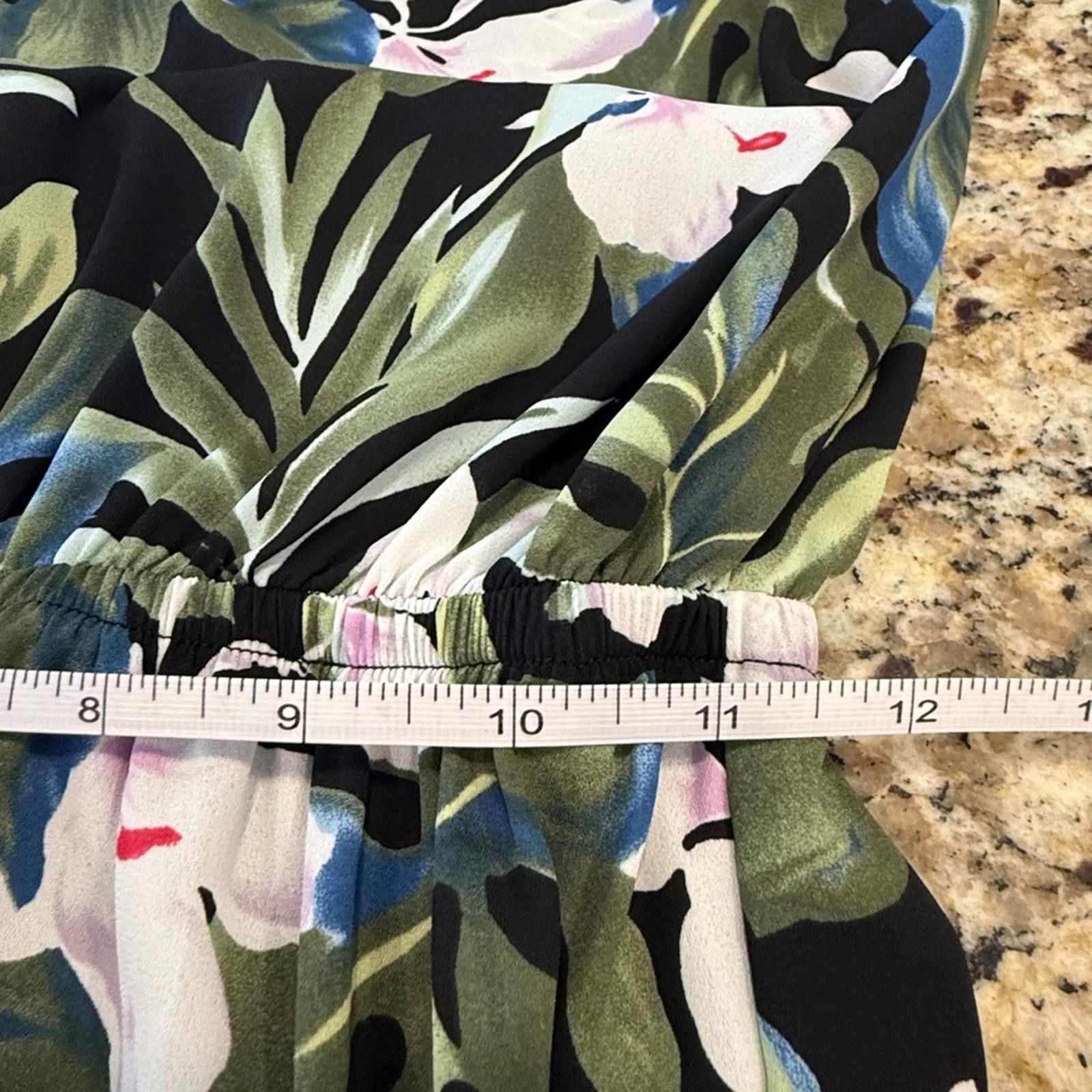 Other Show Me Your MuMu Estelle Jumpsuit tropical floral SZ SM Size 28" / US 6 / IT 42 - 8 Thumbnail