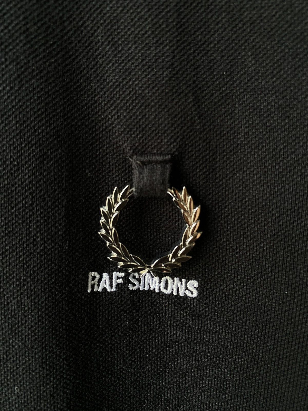 Fred Perry × Raf Simons Raf Simons x Fred Perry Black Polos Tee Size US XL / EU 56 / 4 - 8 Thumbnail
