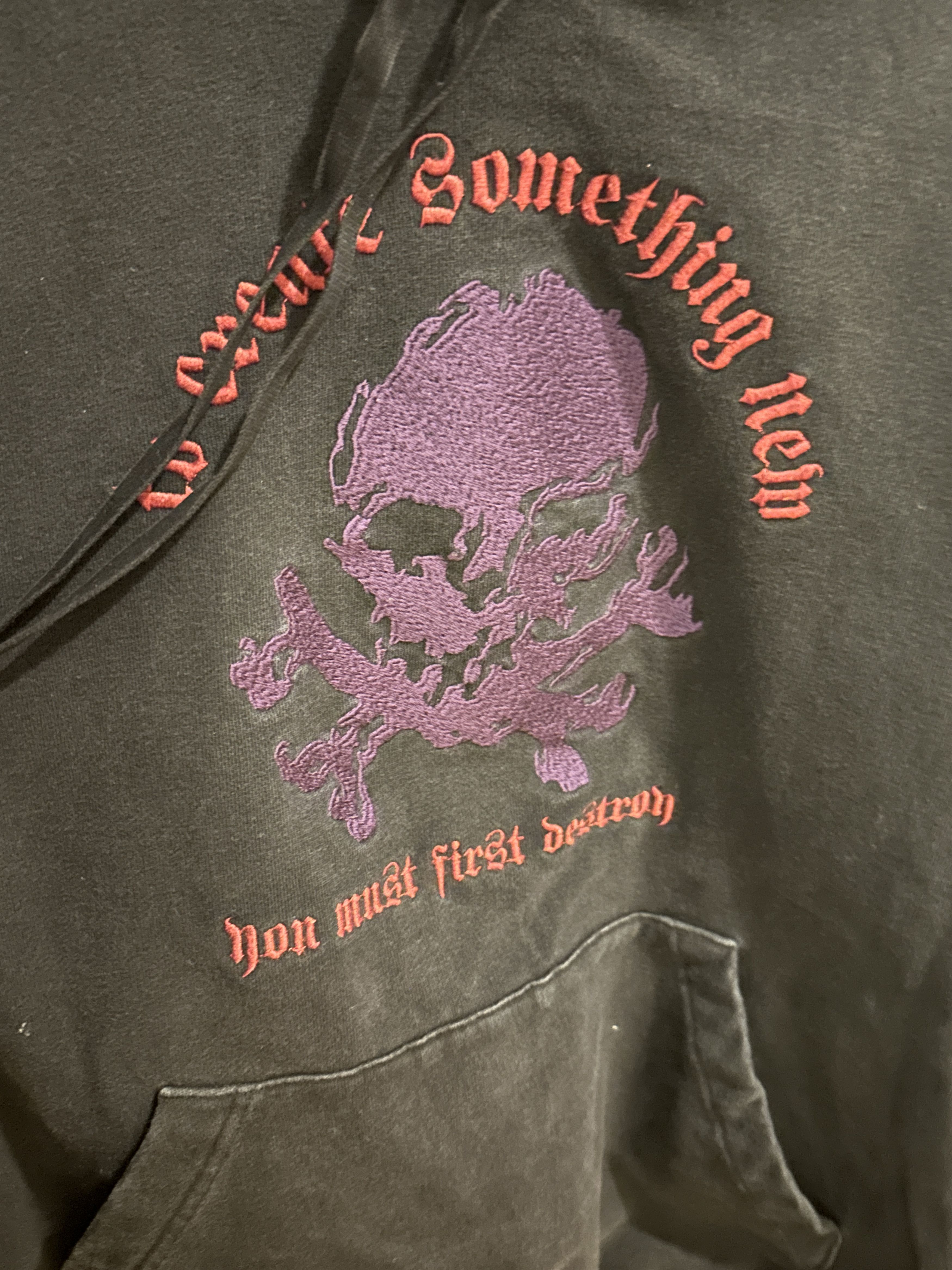 Ben Taverniti Unravel Project Ben Taverniti Unravel Project Skull Hoodie Size US S / EU 44-46 / 1 - 2 Thumbnail