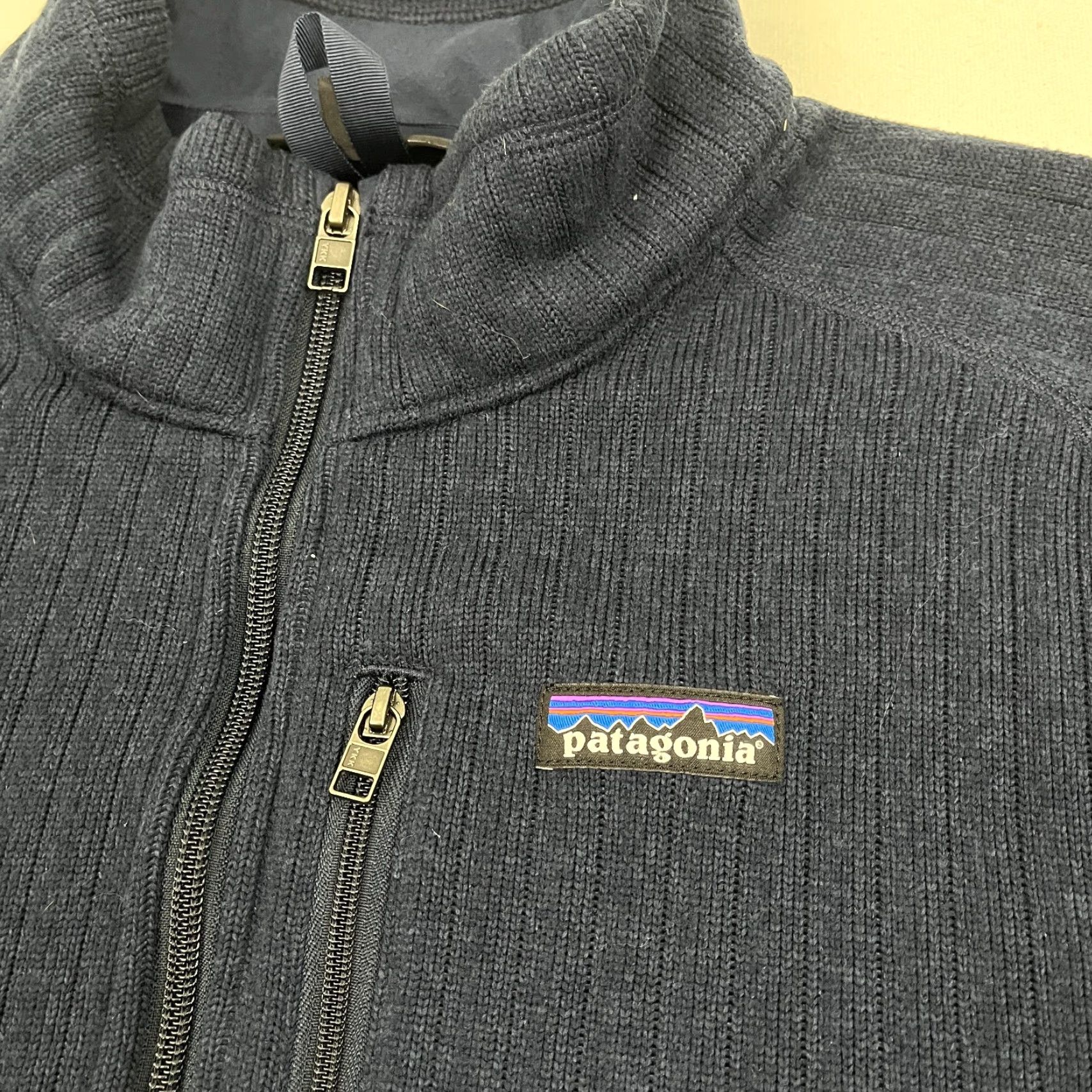 Patagonia Patagonia Better Sweater Mens L Blue Striped 1/2 Zip Pullover Golf Preppy Office/Fall/Winter/Spring Size US L / EU 52-54 / 3 - 2 Thumbnail