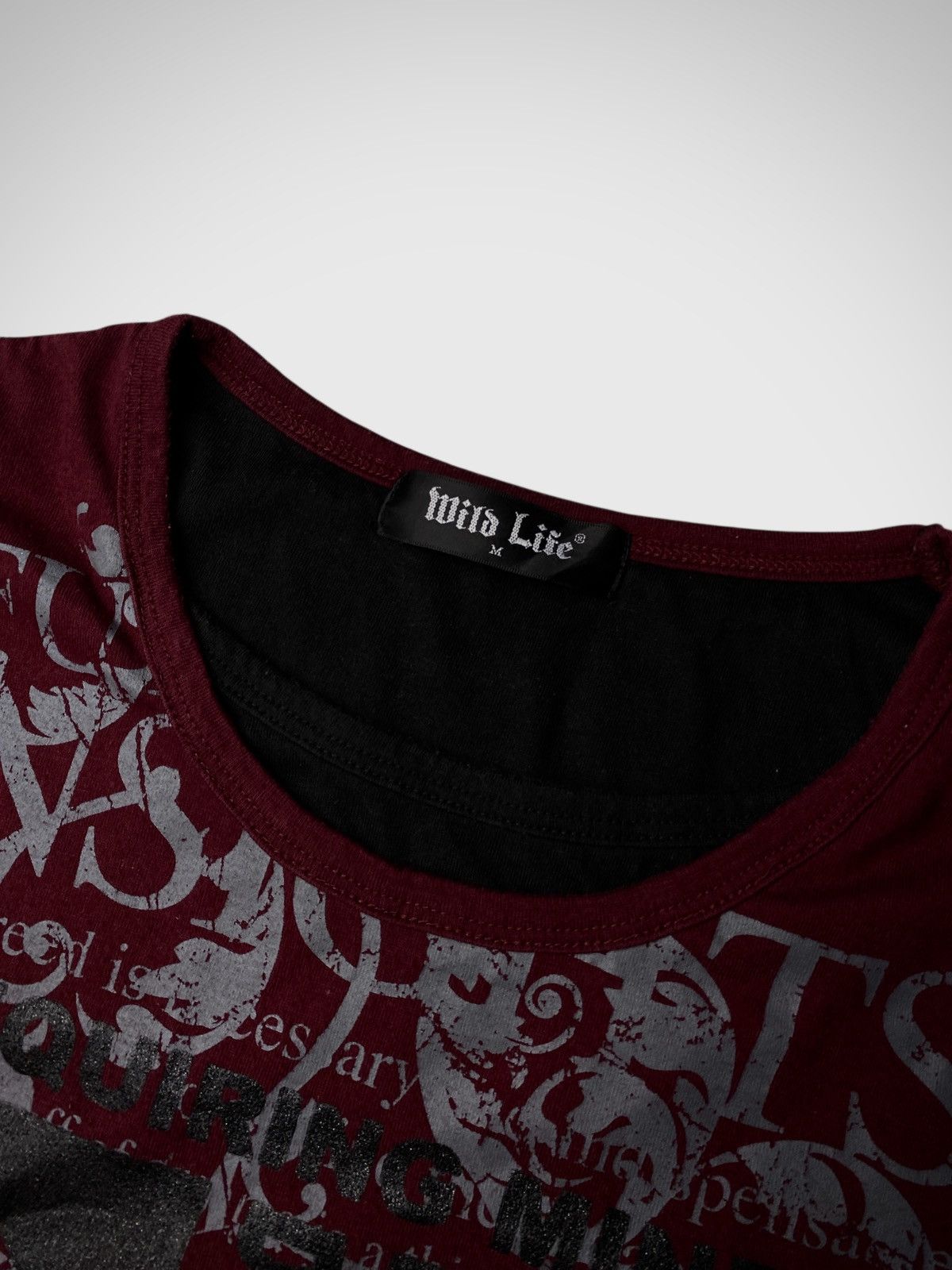If Six Was Nine 2000's Wild Life Vkei Tribal Poem Longsleeve Size US S / EU 44-46 / 1 - 4 Thumbnail