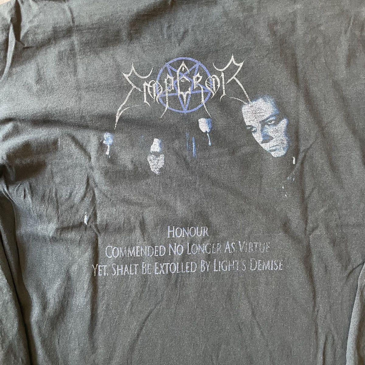 Band Tees × Vintage Vintage Emperor Reverence 90s Band Rock Tee longsleeve Size US XL / EU 56 / 4 - 4 Thumbnail