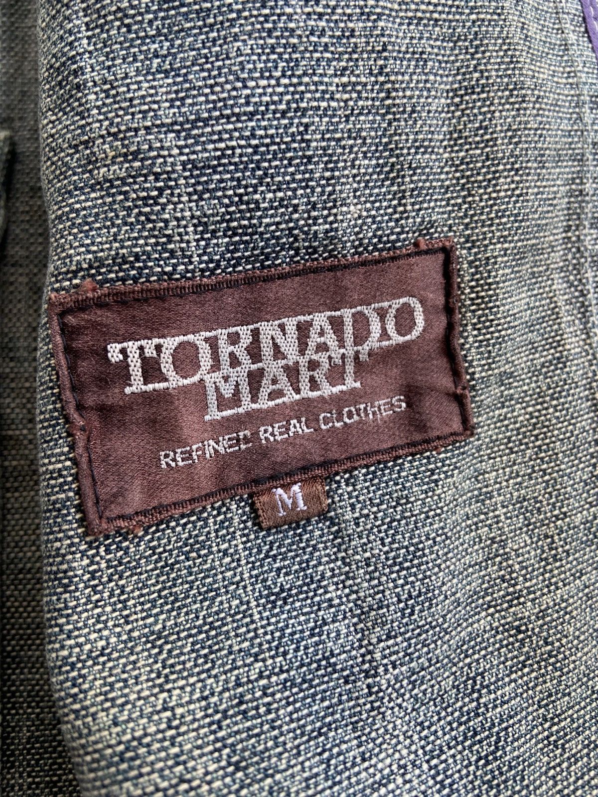 Tornado Mart 2000s Tornado Mart - Vkei Style Denim Trucker Button Jacket Size US M / EU 48-50 / 2 - 7 Thumbnail