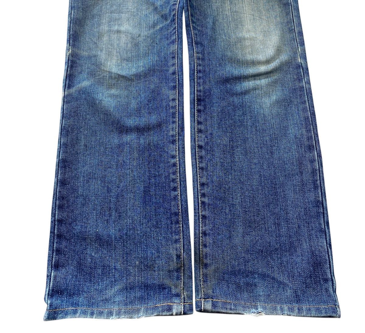Edwin Edwin Faded Wash Whiskered Style Straight Leg Jeans Size US 30 / EU 46 - 5 Thumbnail