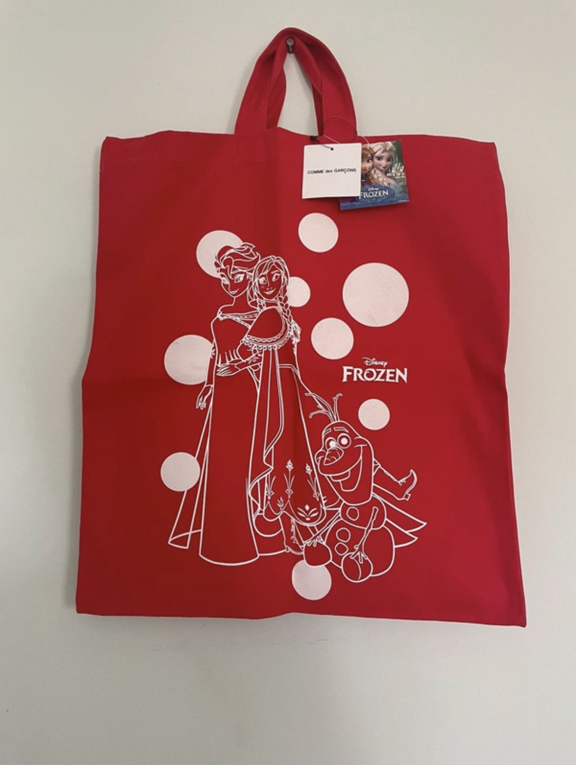 Comme des Garcons Comme des Garçons x Disney Frozen Tote Bag Made Japan NWT Size ONE SIZE - 1 Thumbnail