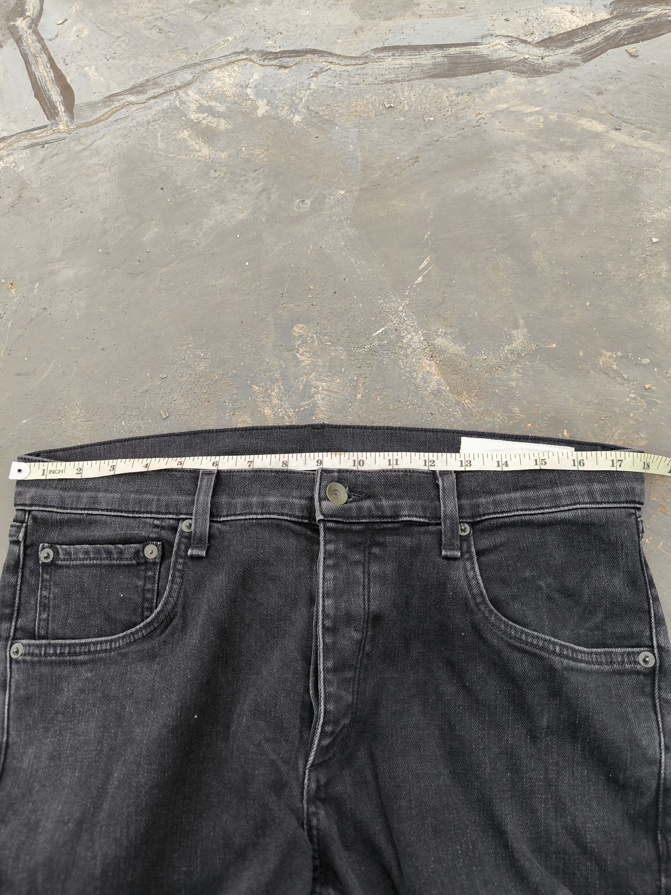 Rag & Bone Rag & bone black wash/rock slim leg fit 2 Size US 34 / EU 50 - 15 Thumbnail