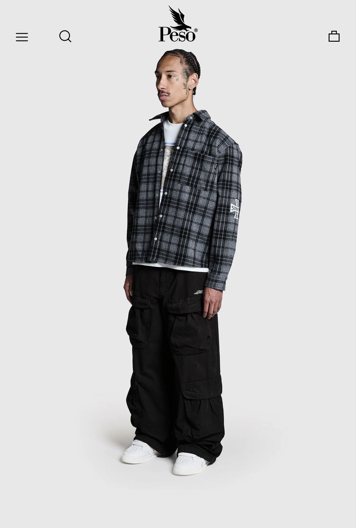 Peso Peso Boulevard Flannel Shirt Size US M / EU 48-50 / 2 - 3 Thumbnail