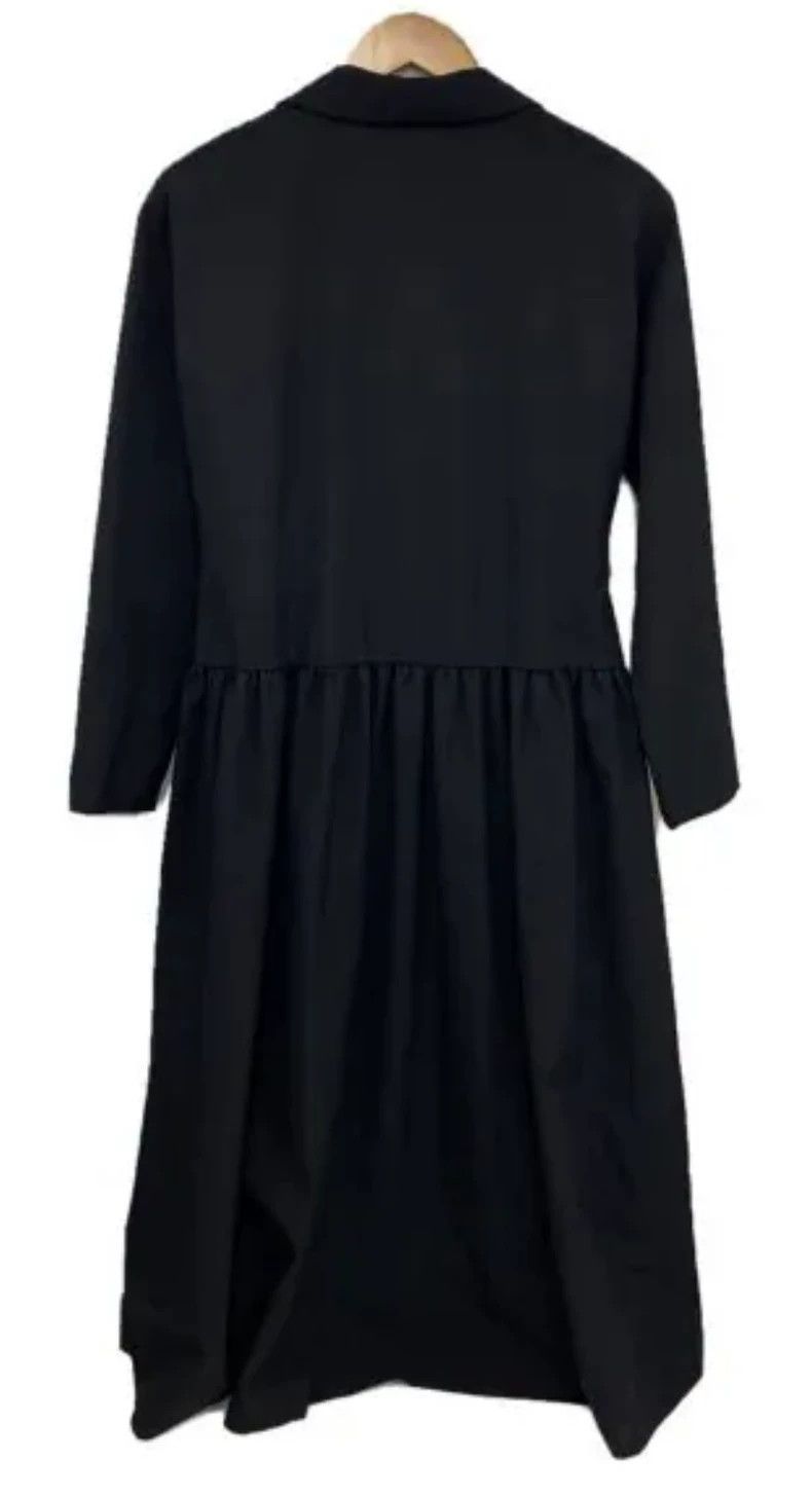 Comme des Garcons Comme Des Garcons Long Sleeve Black Wool Dress Size M / US 6-8 / IT 42-44 - 2 Thumbnail