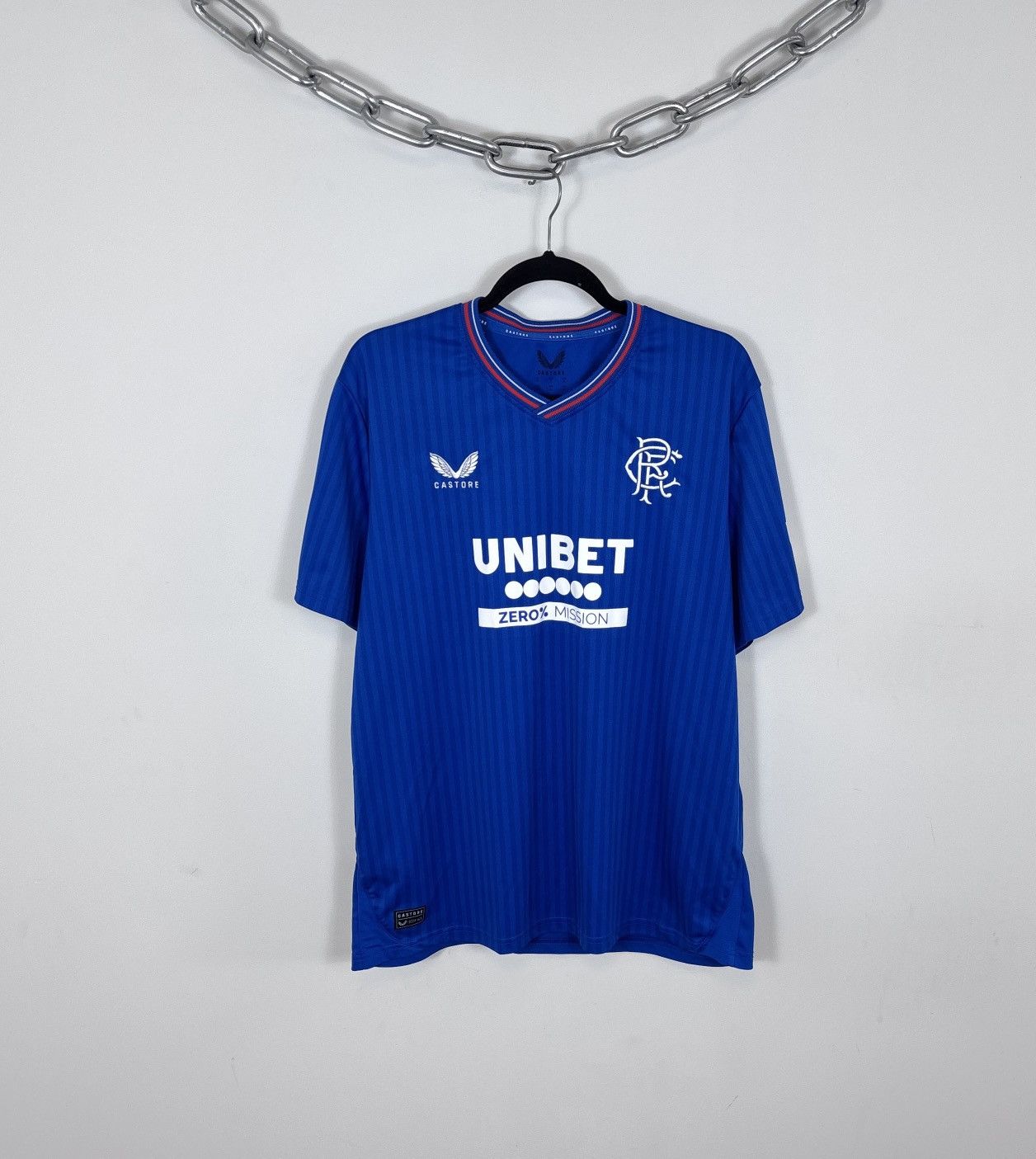 Castore Castore Rangers FC 2023/2024 Home Football Soccer Jersey Size US XL / EU 56 / 4 - 1 Thumbnail