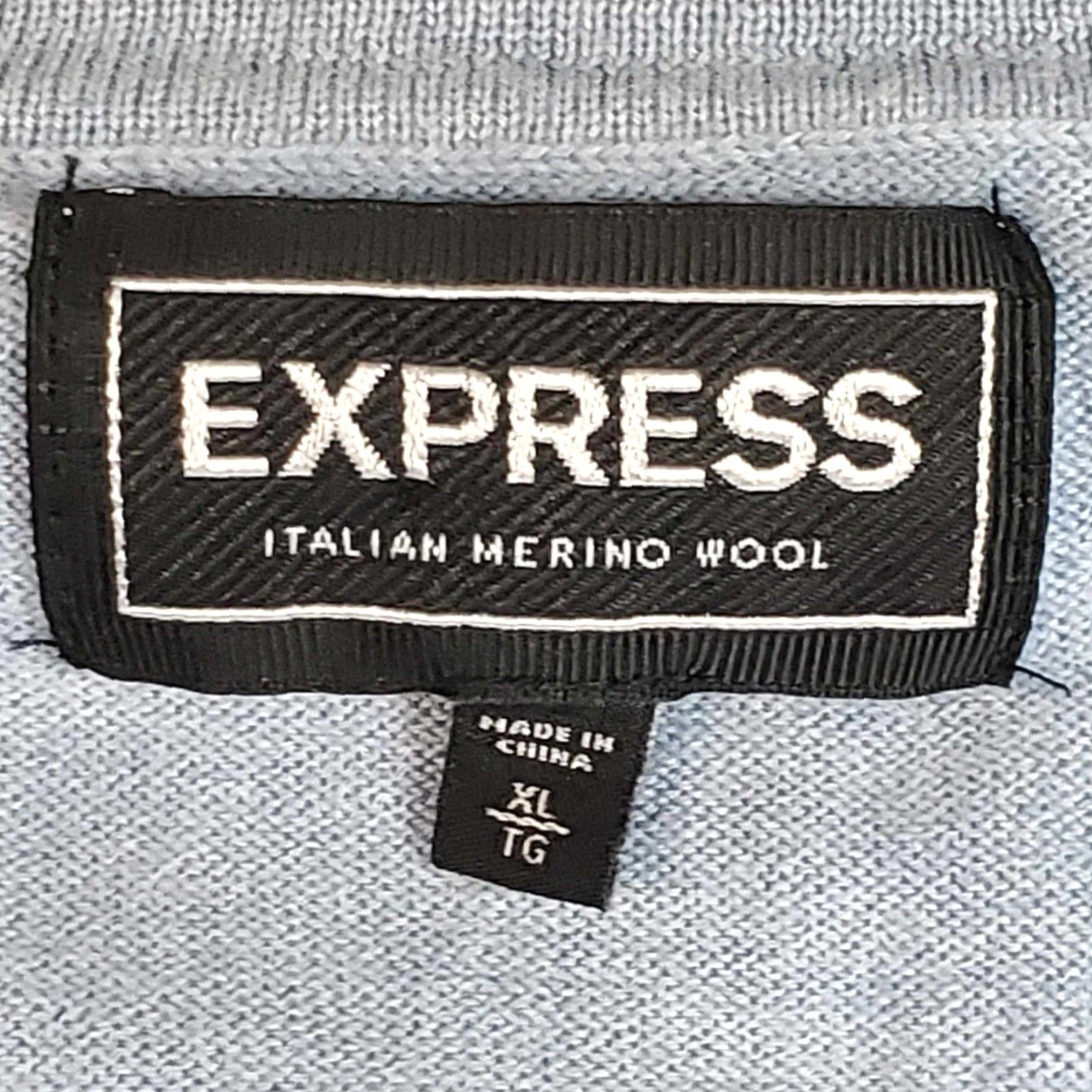 Express New Express Merino Wool Blend V Neck Pullover Sweater Size L/XL Multicolor Mens Size US L / EU 52-54 / 3 - 2 Thumbnail