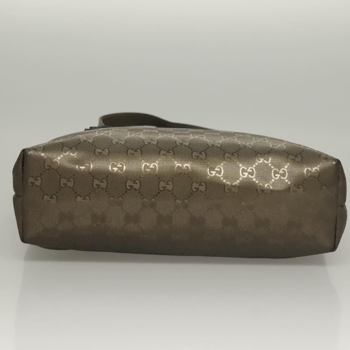 Gucci GUCCI GG Implementation Tote Bag Pvc Khaki Silver Size ONE SIZE - 12 Thumbnail