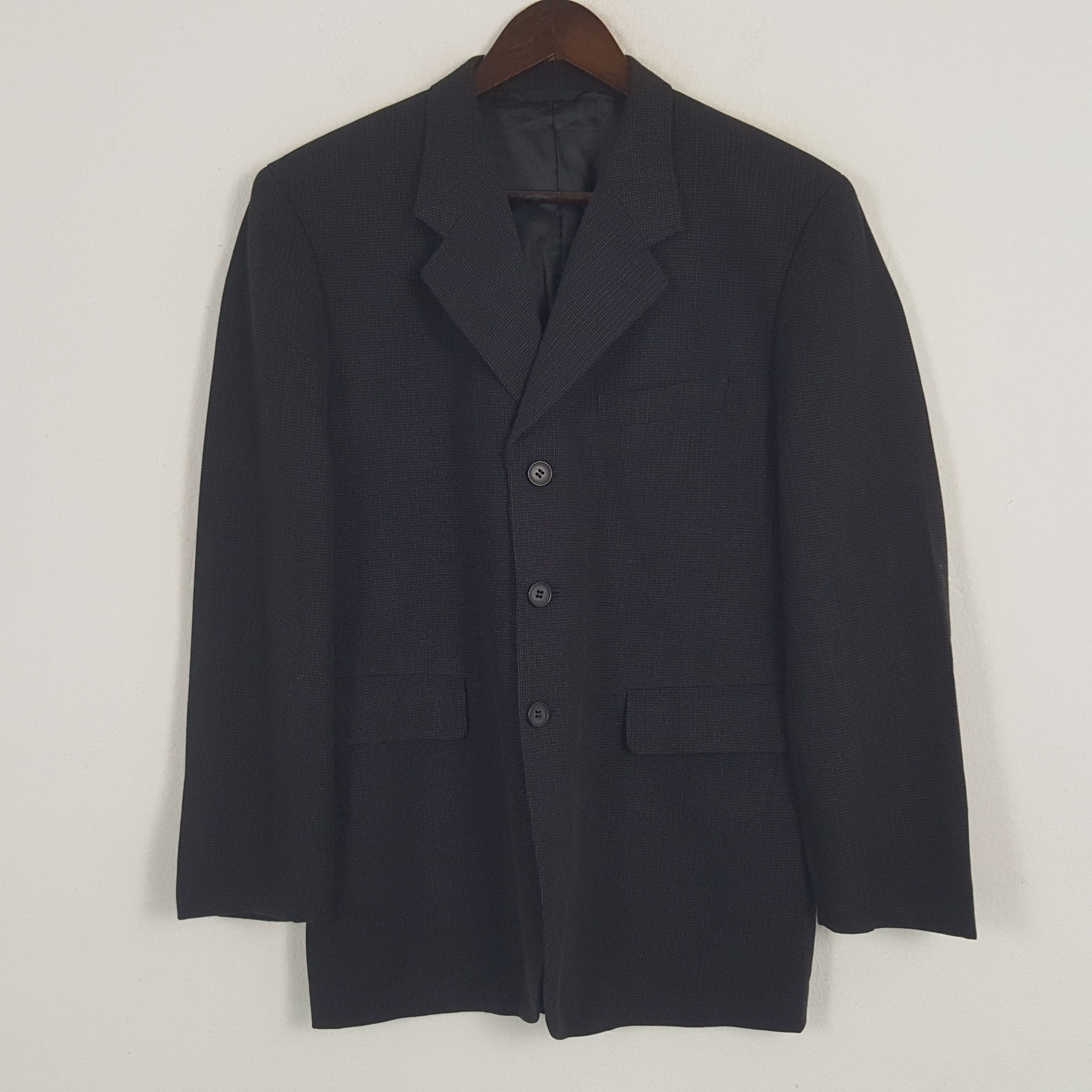 Japanese Brand × Vintage × Yohji Yamamoto Vintage Yohji Yamamoto A.A.R. Blazer Coat Jacket Size US M / EU 48-50 / 2 - 1 Thumbnail
