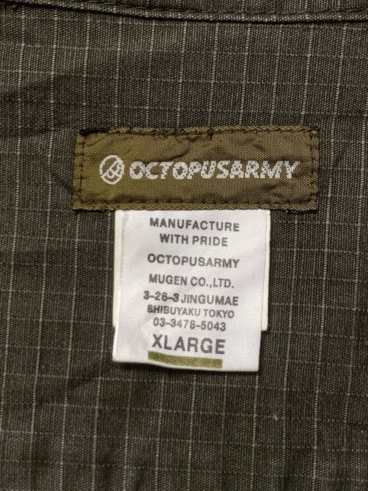 Japanese Brand Rare Design Octopusarmy Military Jackets Size XL / US 12-14 / IT 48-50 - 4 Thumbnail
