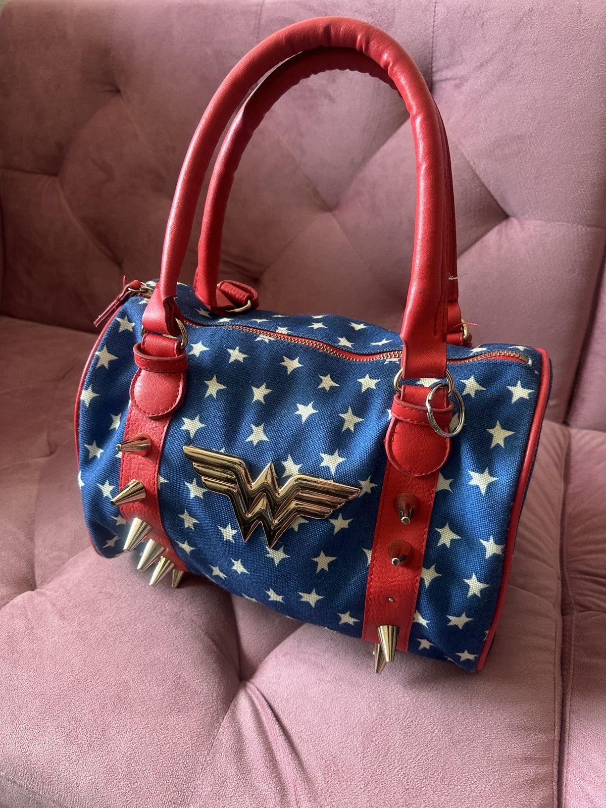 DC × DC Comics × Vintage RARE DC HANDBAG Size ONE SIZE - 1 Thumbnail