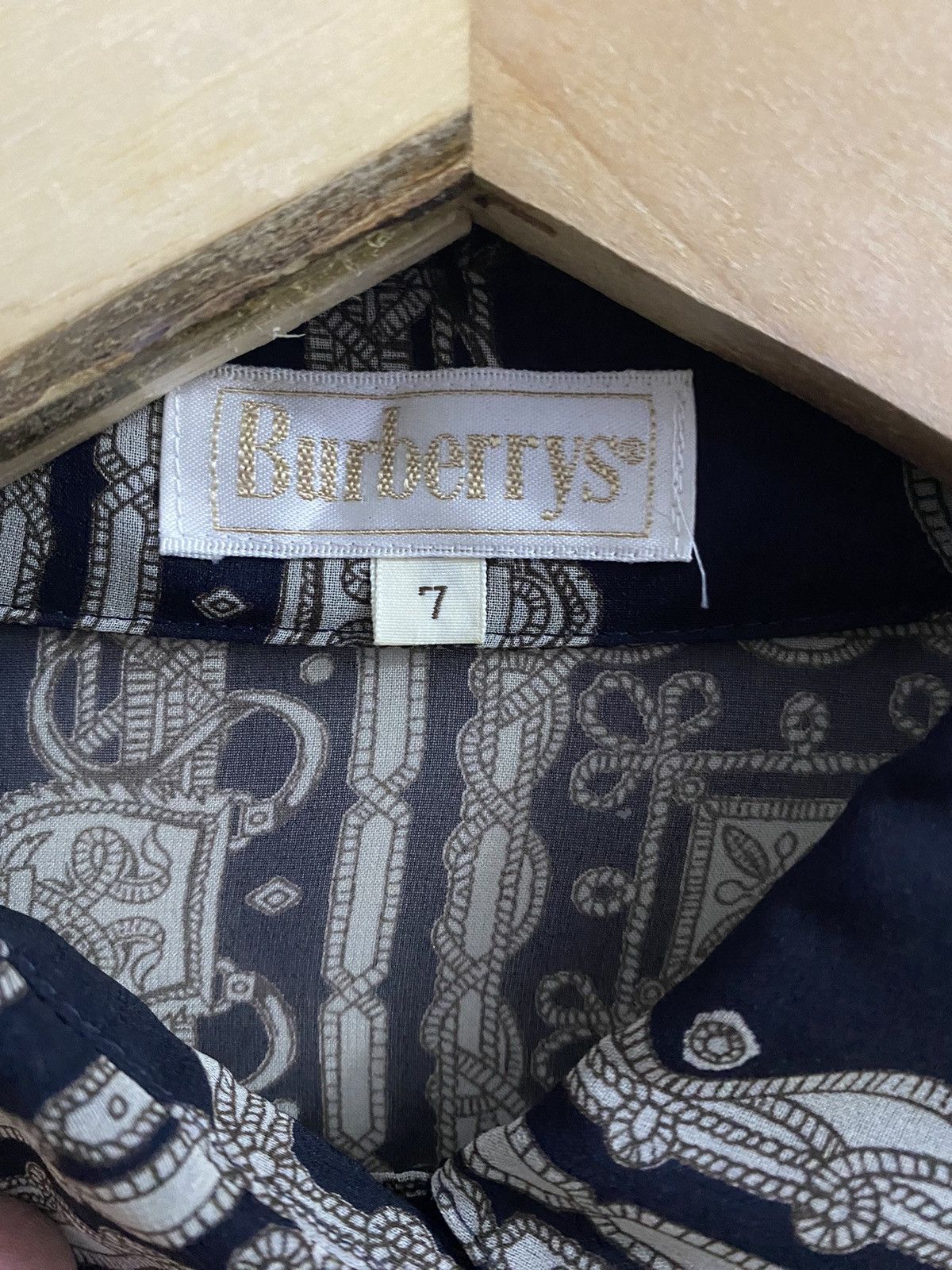 Burberry Burberrys Sheer See Through 80s Shirts Size US S / EU 44-46 / 1 - 10 Thumbnail