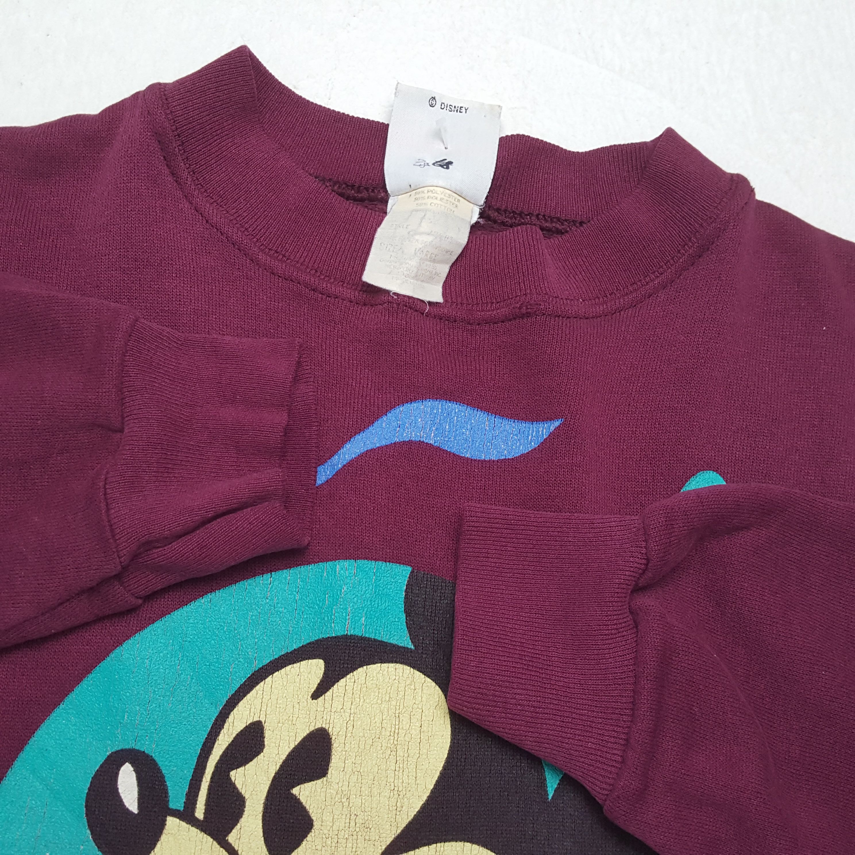 Disney × Mickey Mouse × Vintage MICKEY MOUSE DISNEY Character Vintage Sweatshirt Size US M / EU 48-50 / 2 - 8 Thumbnail