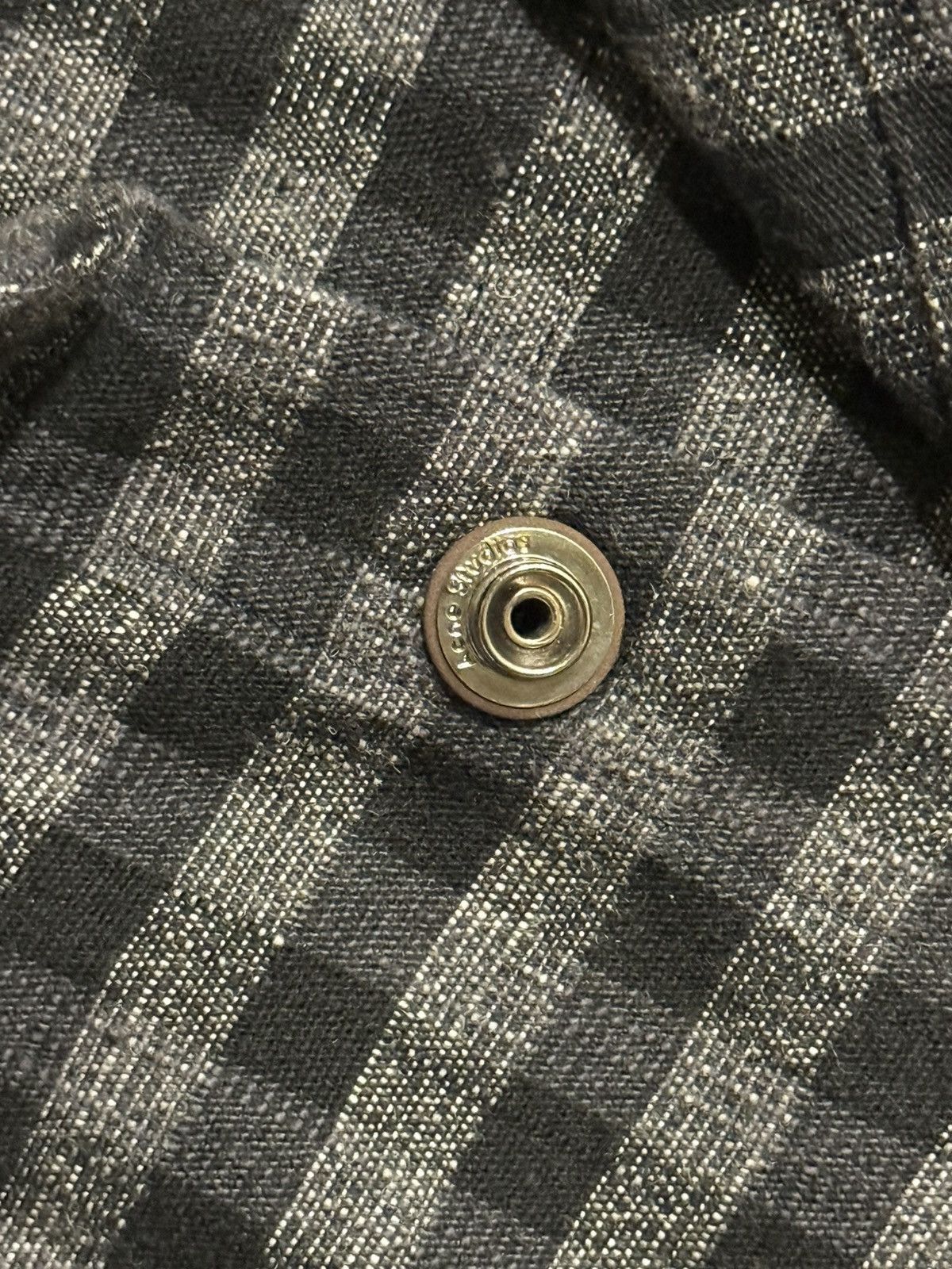 Acne Studios Acne Studios Check Overshirt Size US XL / EU 56 / 4 - 3 Thumbnail