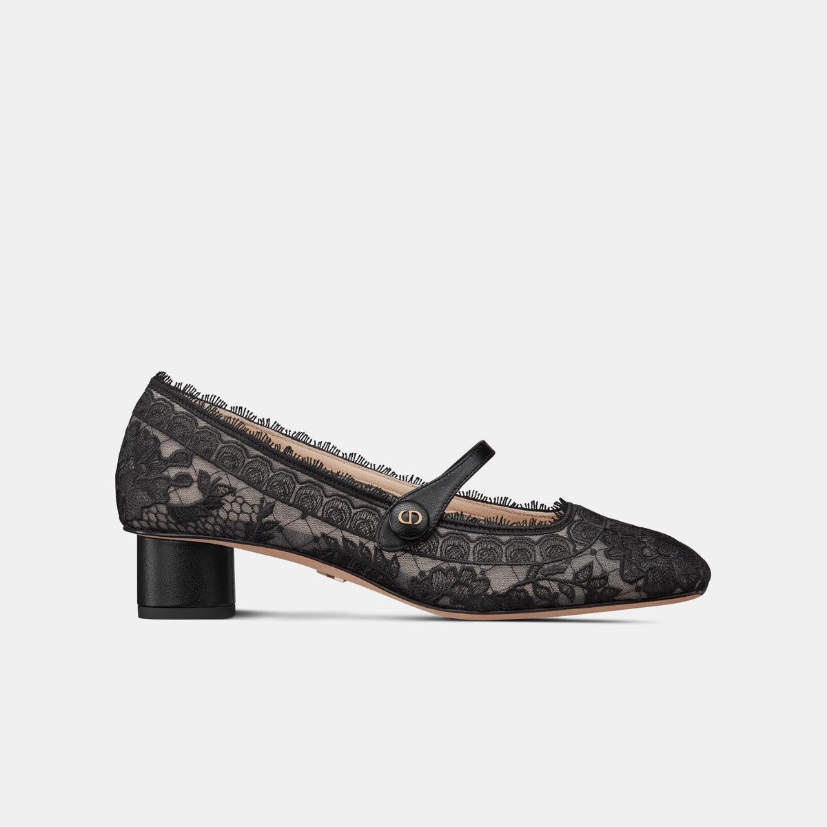 Dior o1w1db11024 D-Grace Pump in Black Size US 5 / IT 35 - 1 Thumbnail