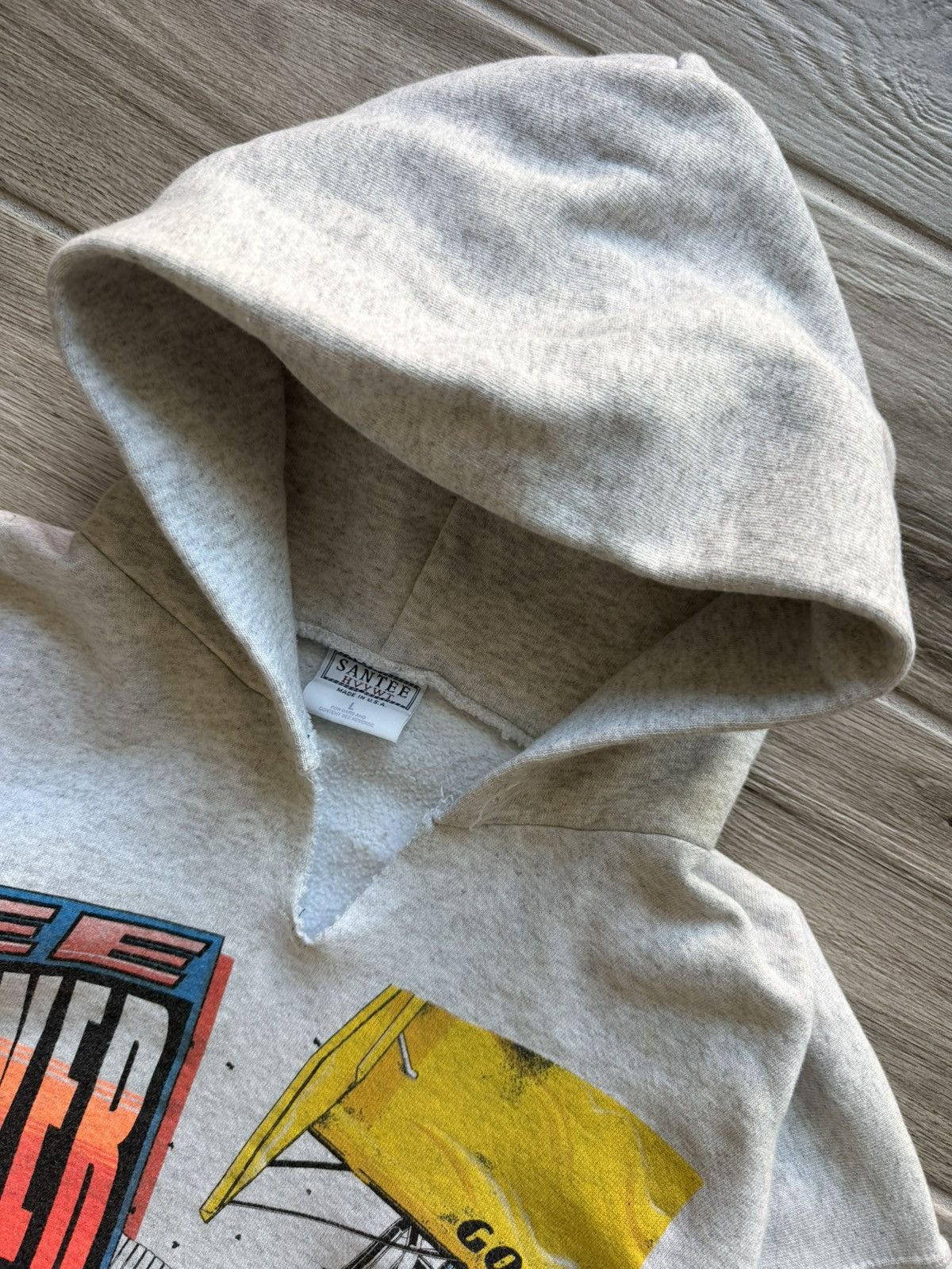 NASCAR Vintage 90s Distressed Racing Hoodie Lee Brewer Size Large Size US L / EU 52-54 / 3 - 5 Thumbnail