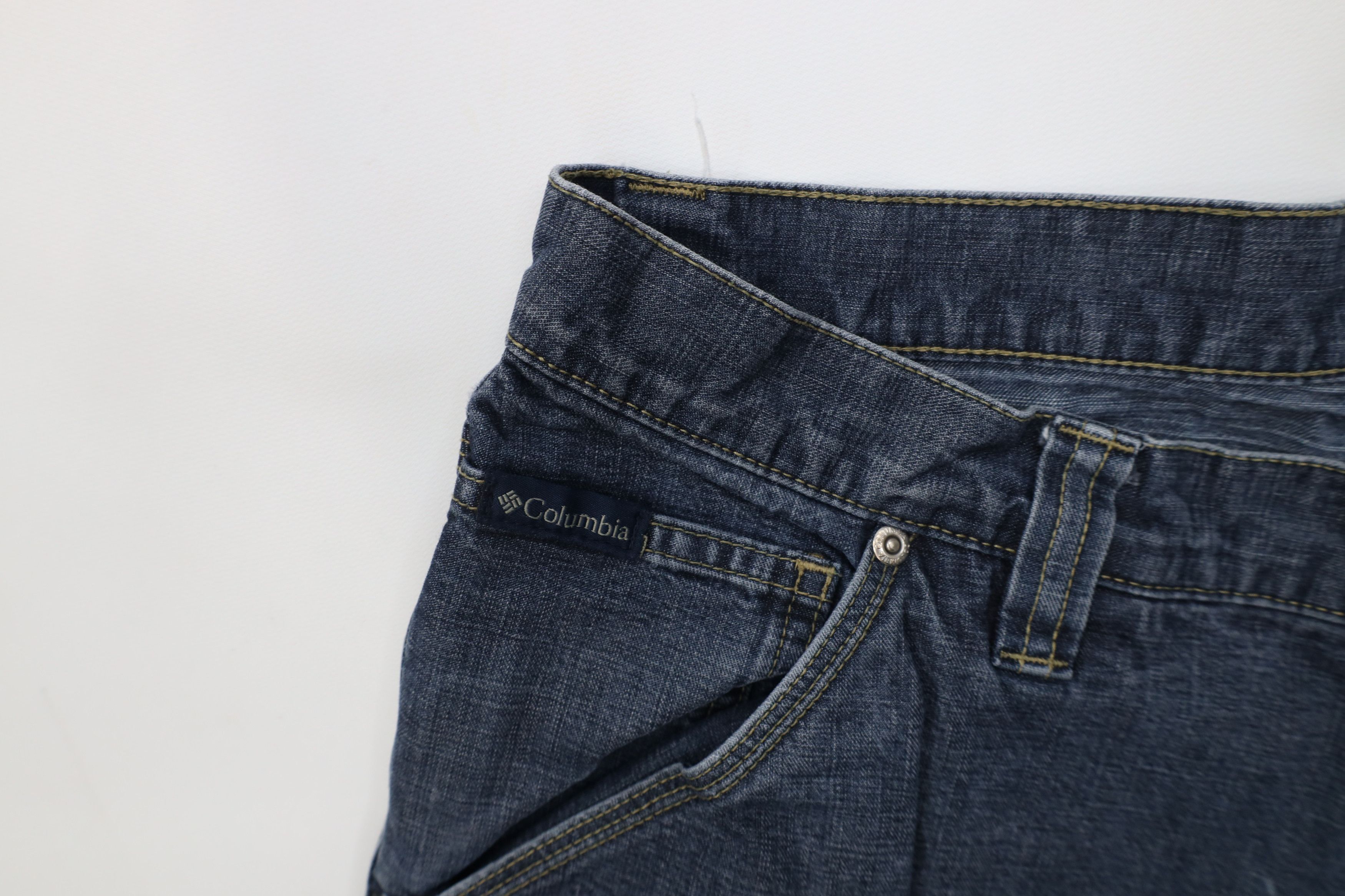 Columbia Vintage Y2K Columbia Baggy Wide Leg Denim Jeans Blue Cotton Size US 40 / EU 56 - 8 Thumbnail