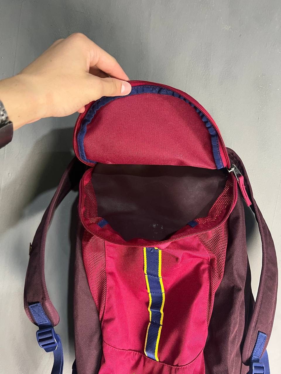 Nike Nike Mens Red Blue Swoosh FC Barcelona Football Backpack Bag Size ONE SIZE - 4 Thumbnail