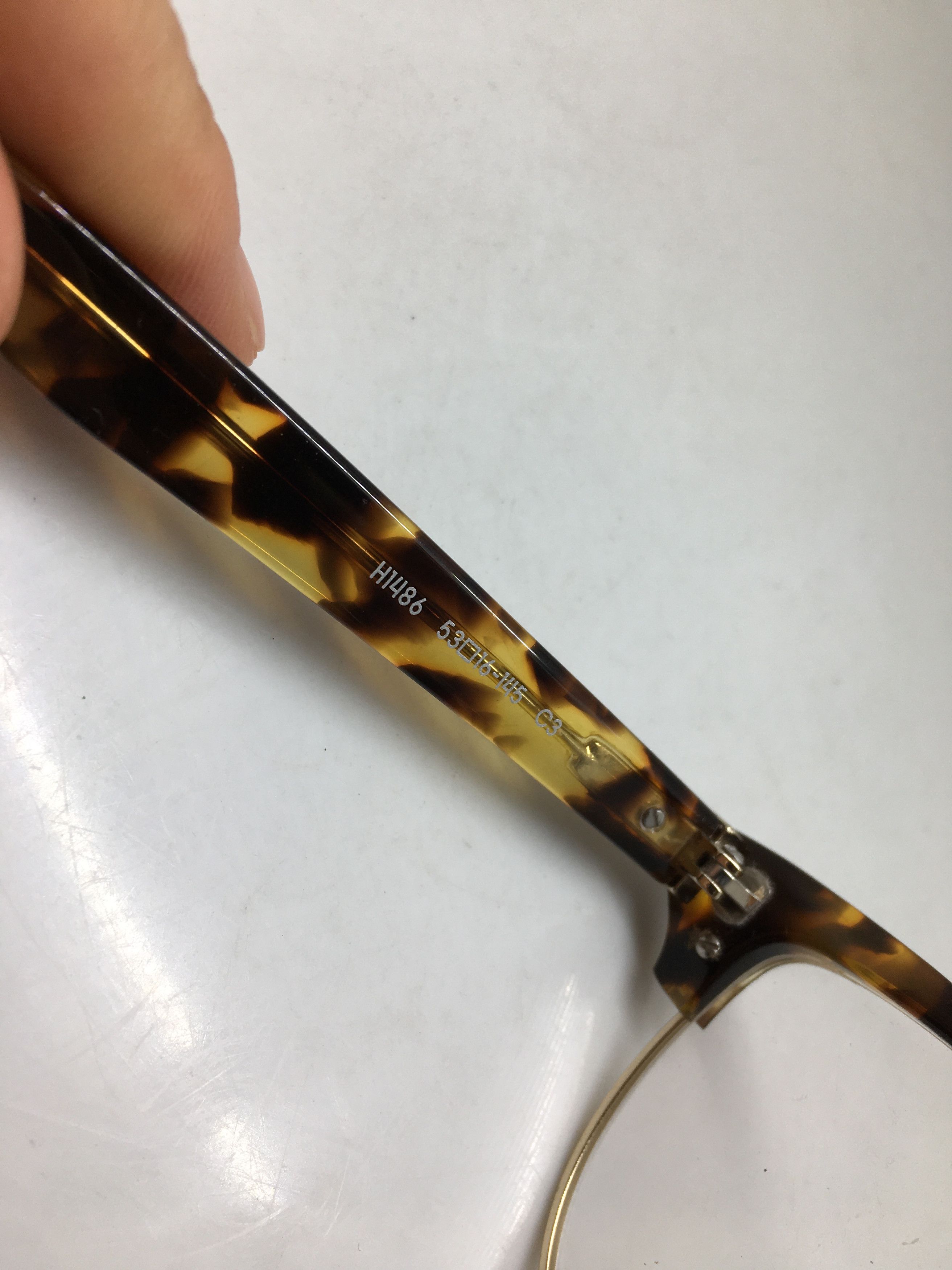 Vintage Vintage Human Skull H1486 Malcolm Eyeglasses Frame Size ONE SIZE - 6 Thumbnail