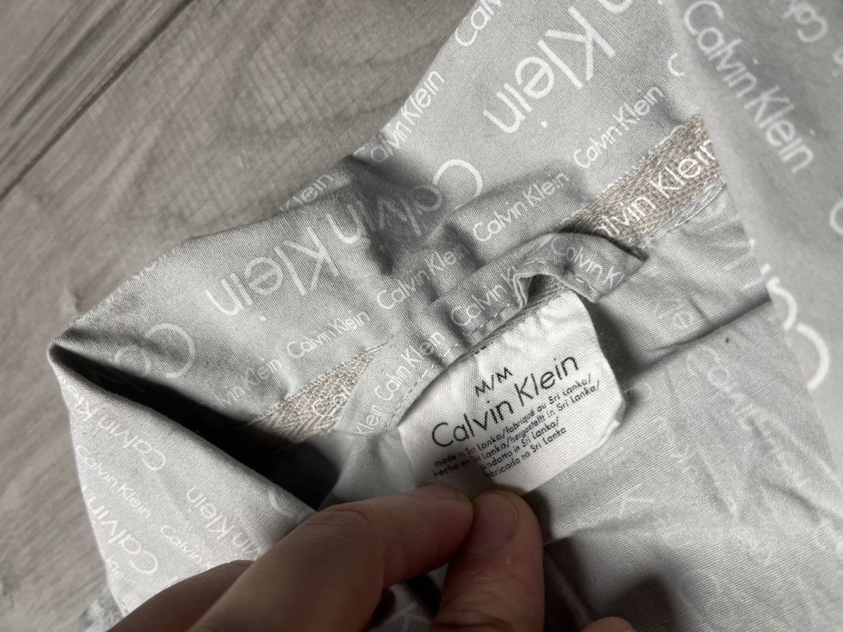 Calvin Klein Calvin Klein pajama shirt monogram shirt size Medium Size US M / EU 48-50 / 2 - 4 Thumbnail