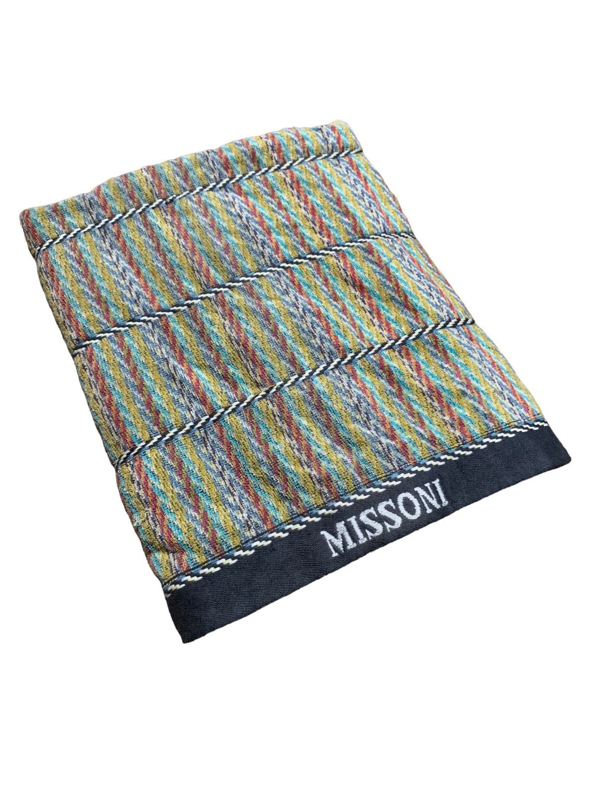Missoni Missoni italy multicolor stripe towel Size ONE SIZE - 3 Thumbnail