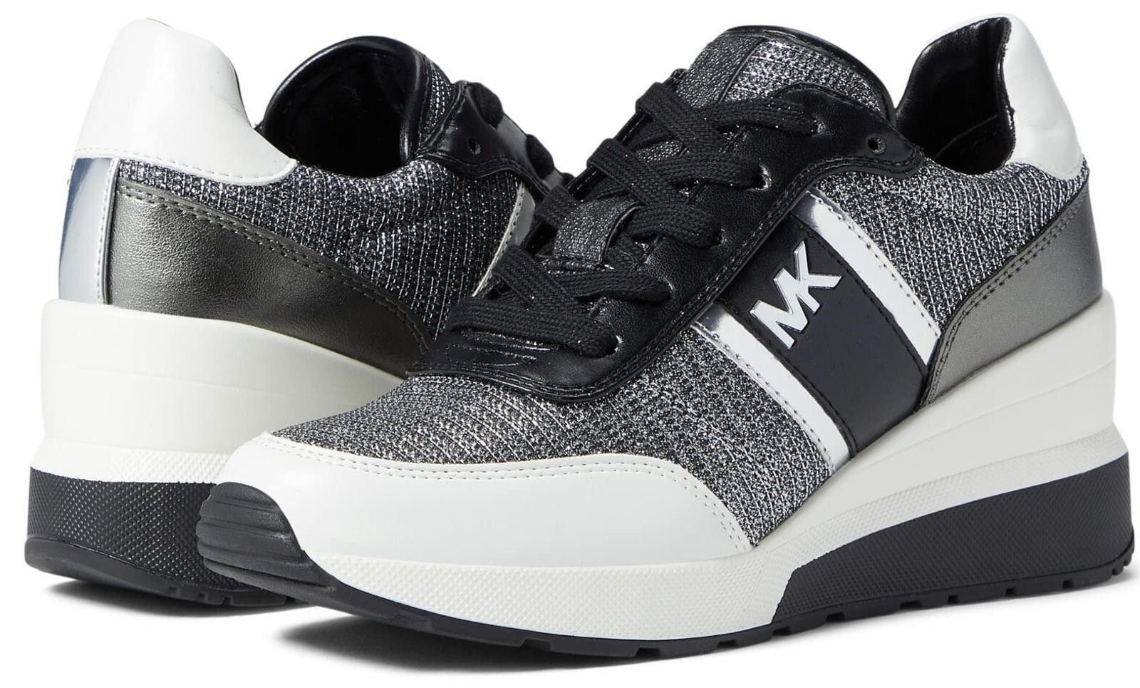 Michael Kors Michael Kors Mabel Trainer Sneakers Anthracite 8.5 M NEW Size US 8.5 / IT 38.5 - 1 Thumbnail