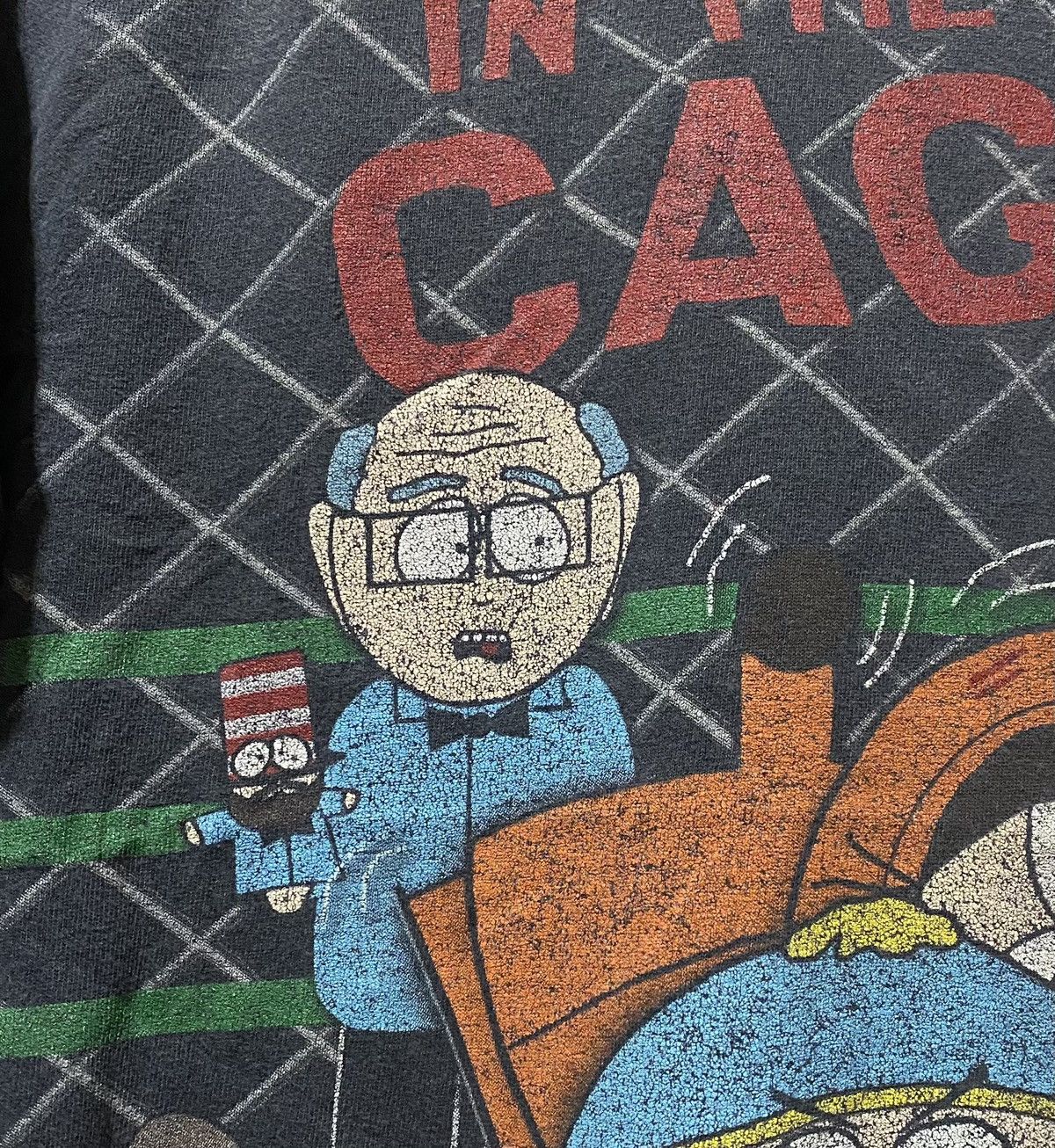 Cartoon Network × Vintage South Park Rage in the Cage Battle of the Bulge 1998 vintage Size US L / EU 52-54 / 3 - 6 Thumbnail