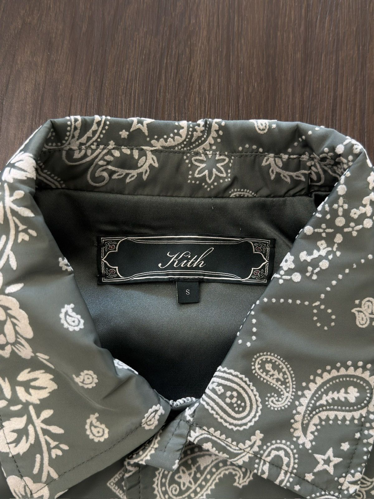 Kith Kith Flocked Deconstructed Paisley Coaches Jacket Size US S / EU 44-46 / 1 - 3 Thumbnail