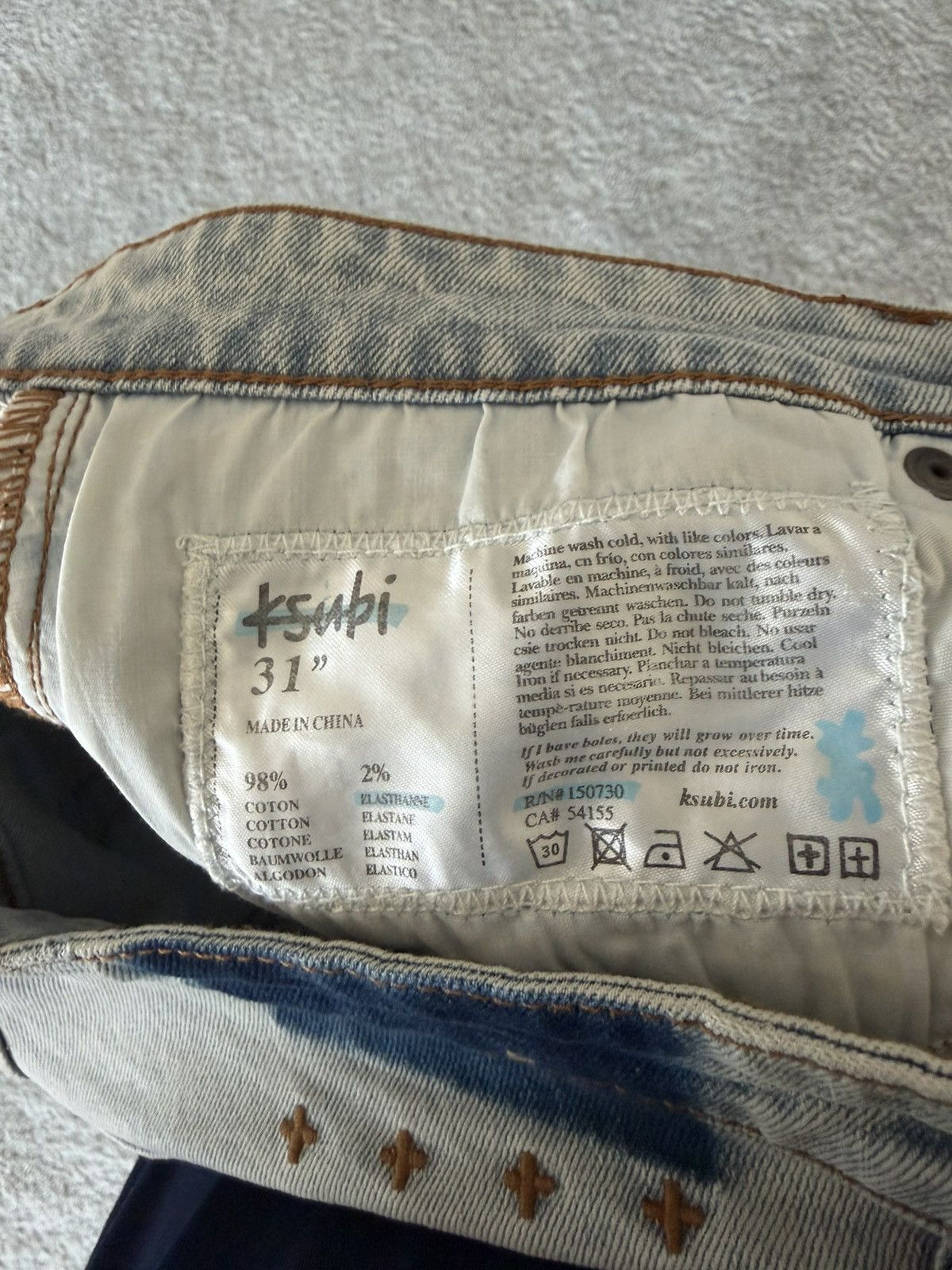 Ksubi Ksubi jeans Size US 31 - 7 Thumbnail