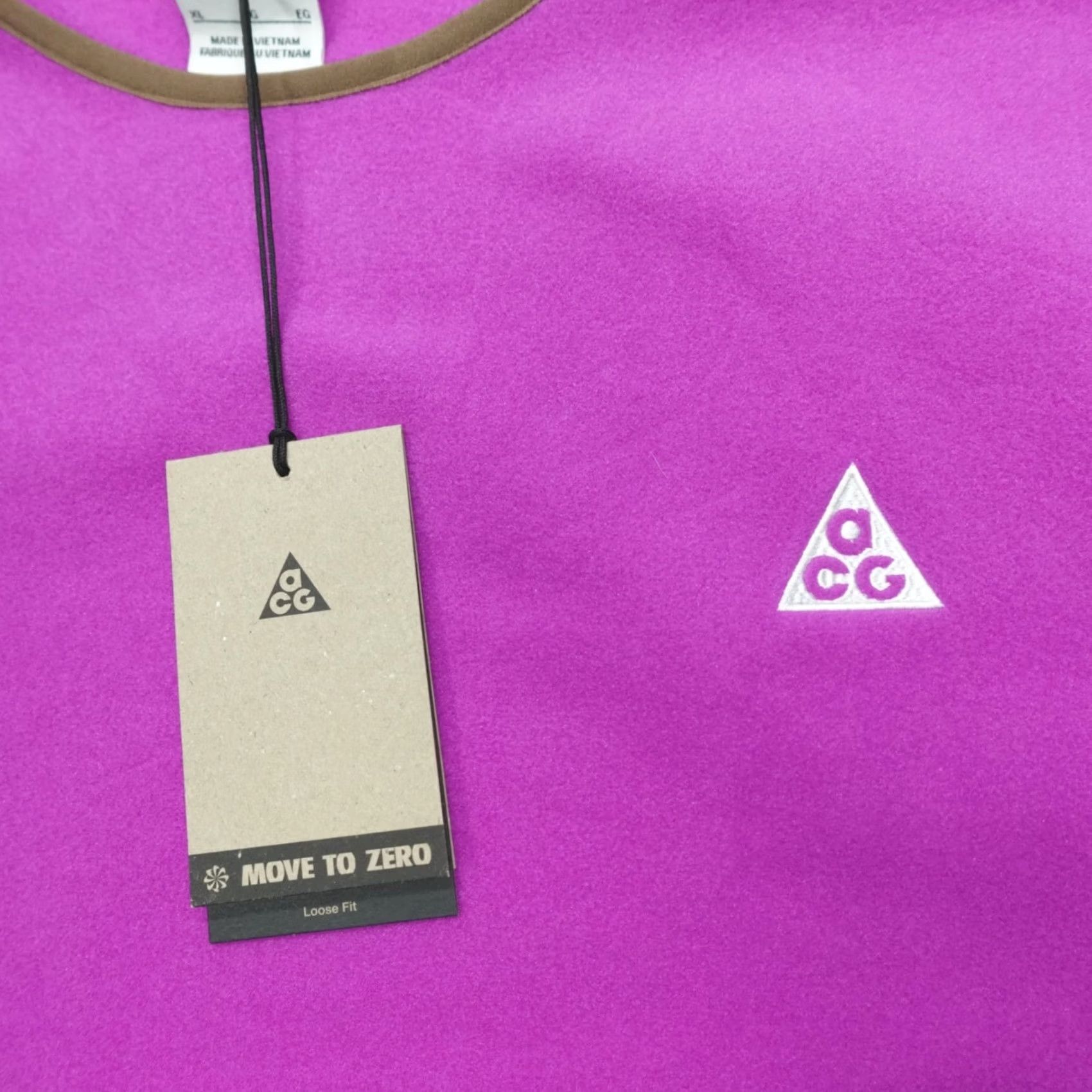 Nike Nike ACG Wolf Tree Fleece Polartec Sweatshirt Men XL Vivid PurpleHV1117–551 Size US XL / EU 56 / 4 - 3 Thumbnail