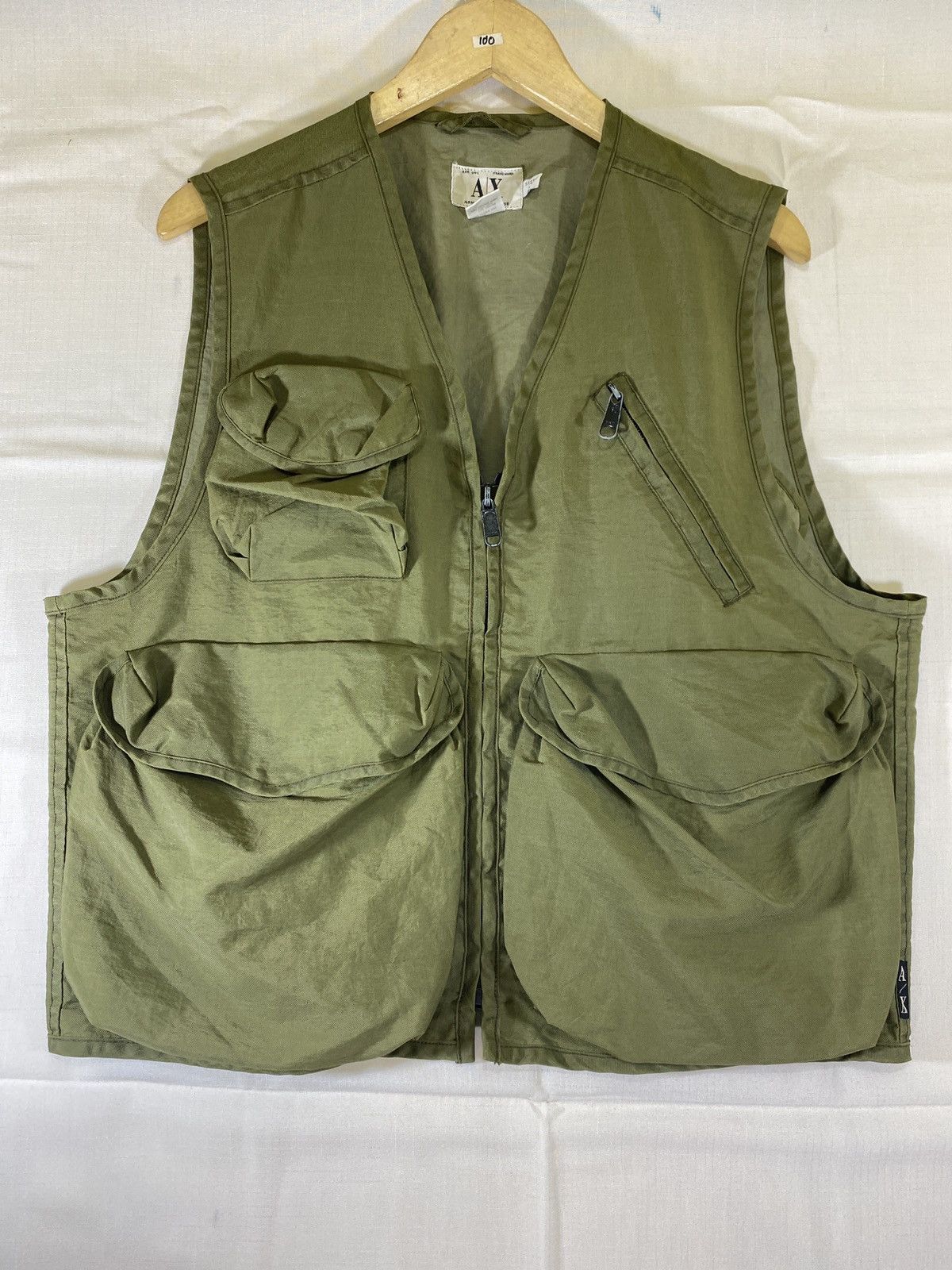 Armani Exchange vintage shimmer fomula steel tactical vest Size US M / EU 48-50 / 2 - 1 Thumbnail