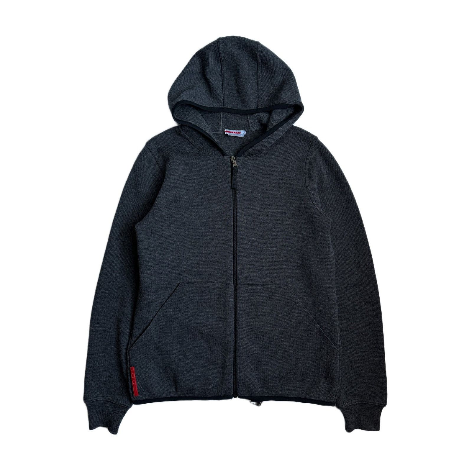 Prada Prada Wool Zip Hoodie Size US M / EU 48-50 / 2 - 1 Thumbnail
