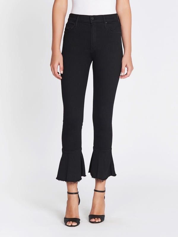MOTHER Mother Denim The Cha Cha Fray 5-pkt Not Guilty Wash Blk 24 Size 24" / US 00 / IT 34 - 16 Thumbnail