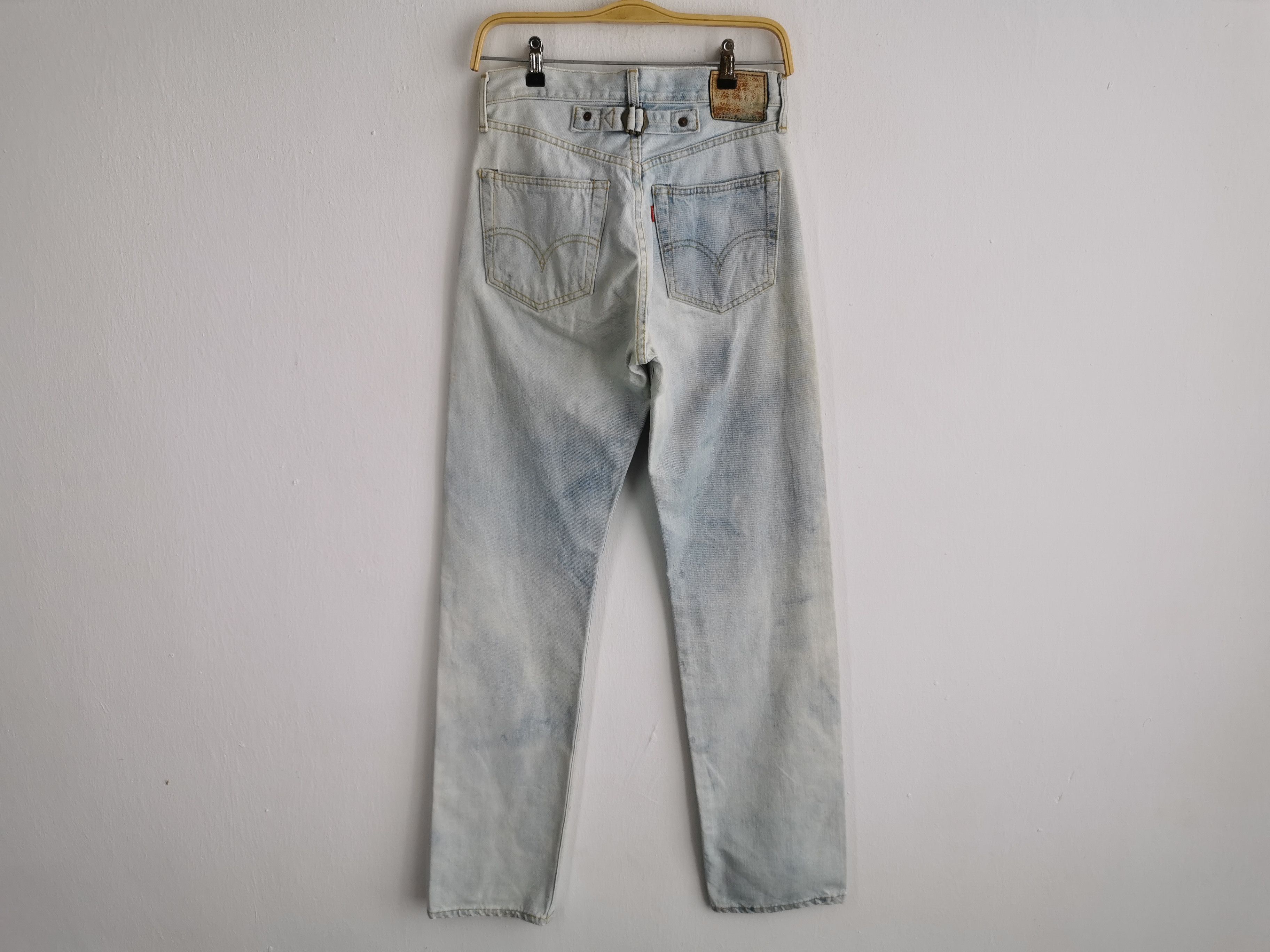 Levi's Vintage 90's Levis 702XX Big E Selvedge Acidwash Denim Size US 26 / EU 42 - 2 Thumbnail