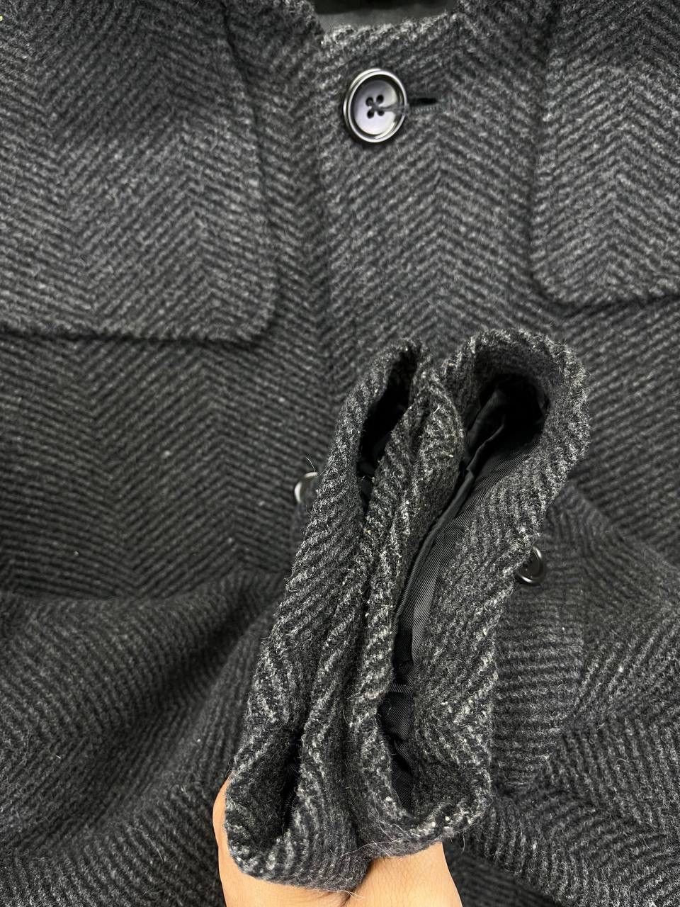 Alexander Julian Vintage Alexander Julian Luxury Hooded Wool Button Up Jacket Size US L / EU 52-54 / 3 - 10 Thumbnail
