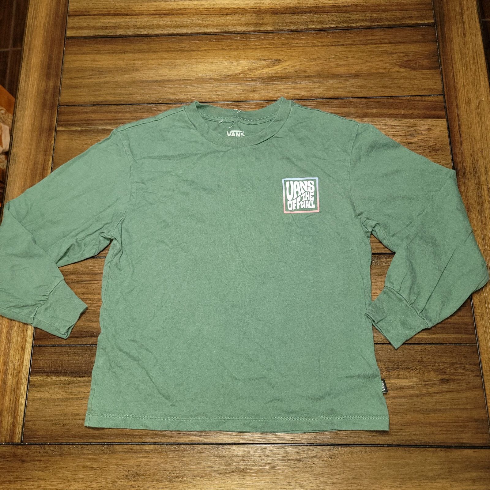 Vans VANS LS Unisex Tee "Off The Wall" Groovy Mountain Logo - XS Size XS / US 0-2 / IT 36-38 - 4 Thumbnail