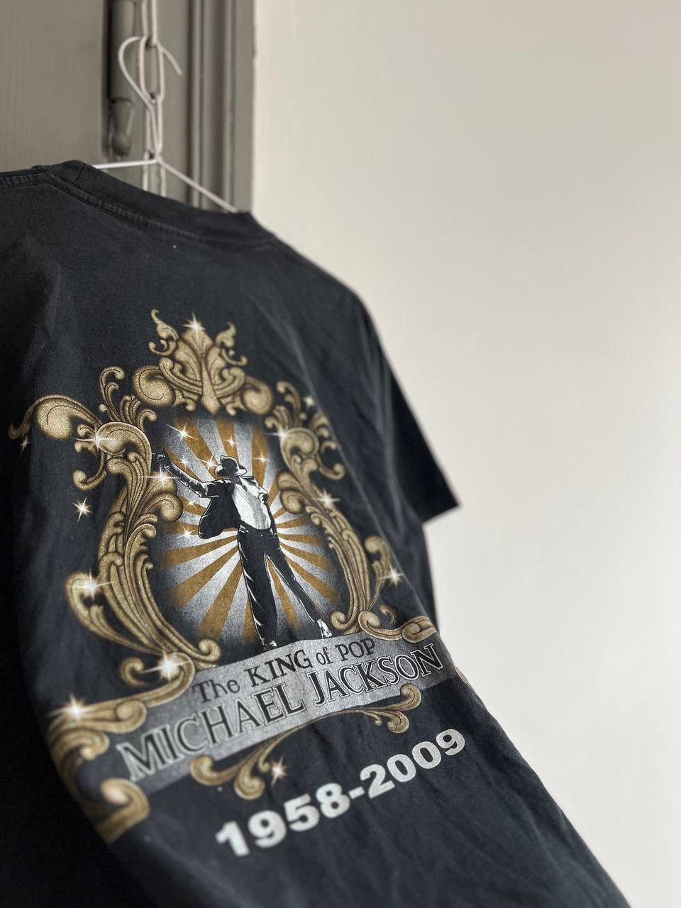 Band Tees × Michael Jackson Michael Jackson 1958-2009 King Of Pop Singer Promo Tee Band Size US M / EU 48-50 / 2 - 8 Thumbnail