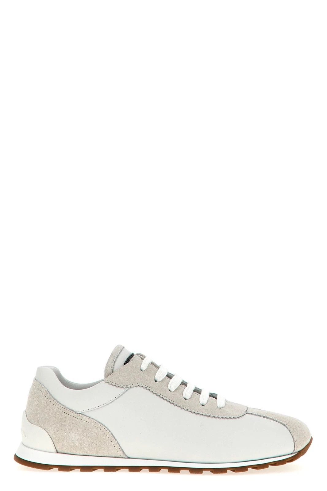 BRUNELLO CUCINELLI Beige Suede Runners New Authentic