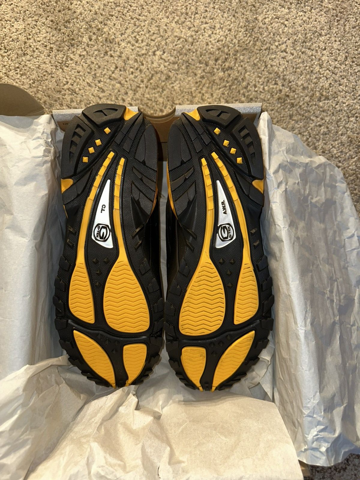 Drake × Nike × October's Very Own Drake x Nike x Nocta “Hot Stop” (Black / University Gold) Size US 9.5 / EU 42-43 - 6 Thumbnail