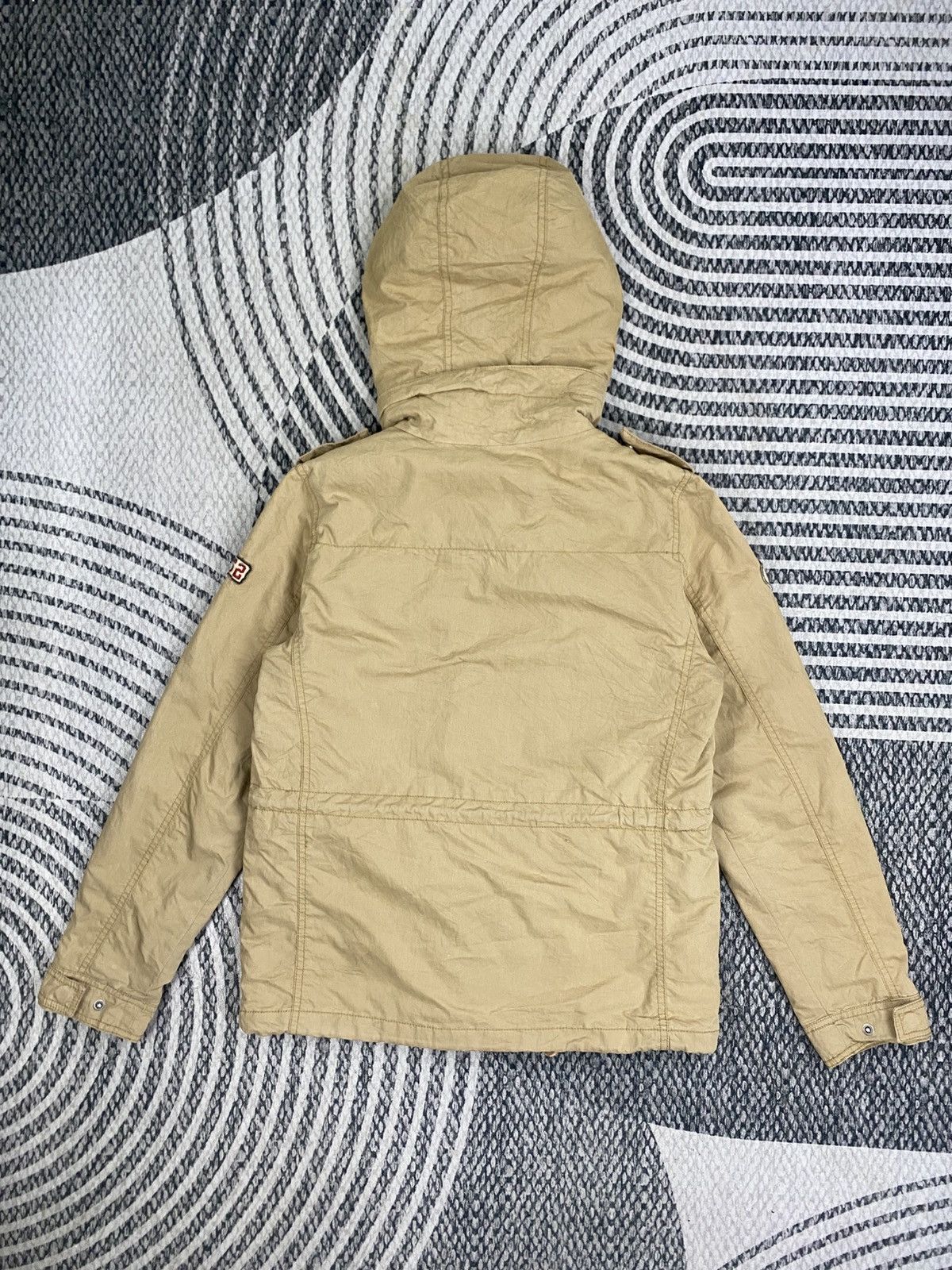 Japanese Brand Vintage Whole Hauss Military Patch Jacket Size US S / EU 44-46 / 1 - 2 Thumbnail