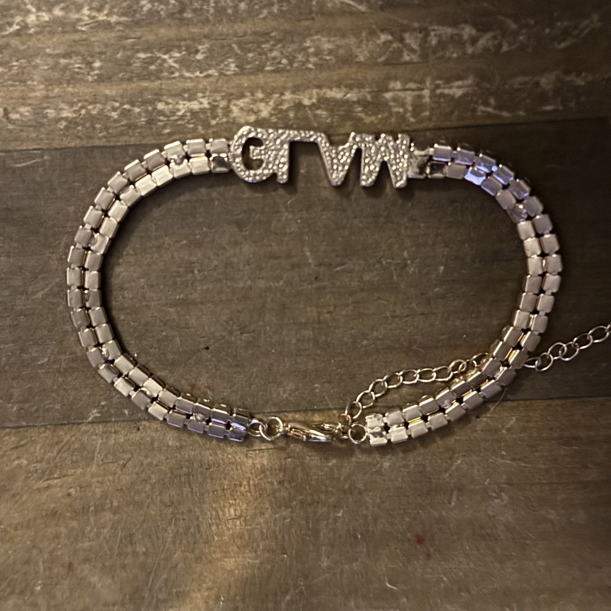 Other Gold tone GLAM tennis anklet Size ONE SIZE - 5 Thumbnail