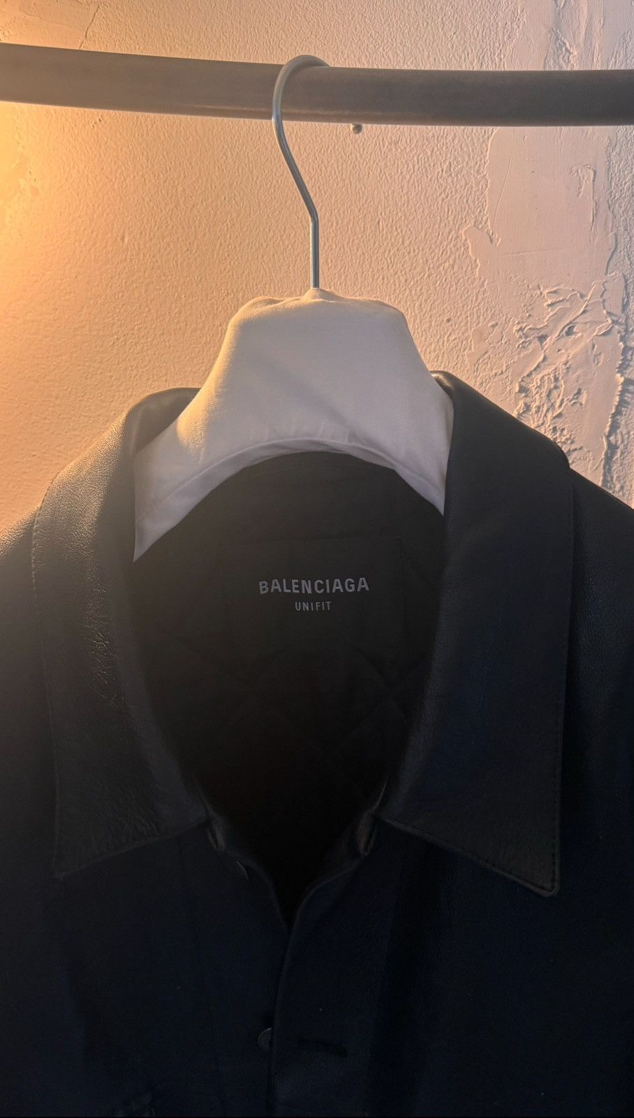 Balenciaga Balenciaga Leather Trucker Jacket Size US S / EU 44-46 / 1 - 4 Thumbnail