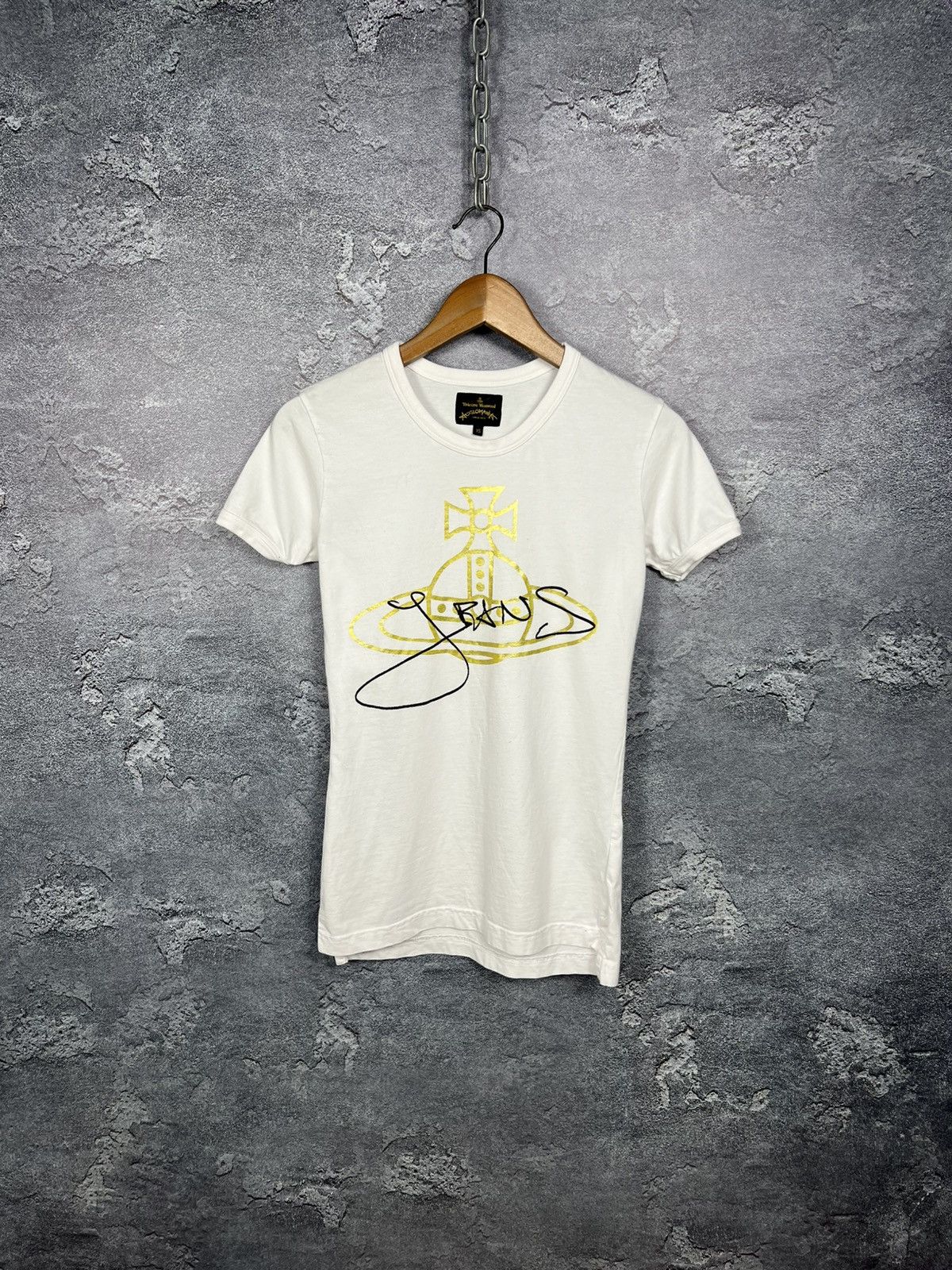Vivienne Westwood Vivienne Westwood Anglomania Big Logo T-shirt Tee Size XS / US 0-2 / IT 36-38 - 1 Thumbnail