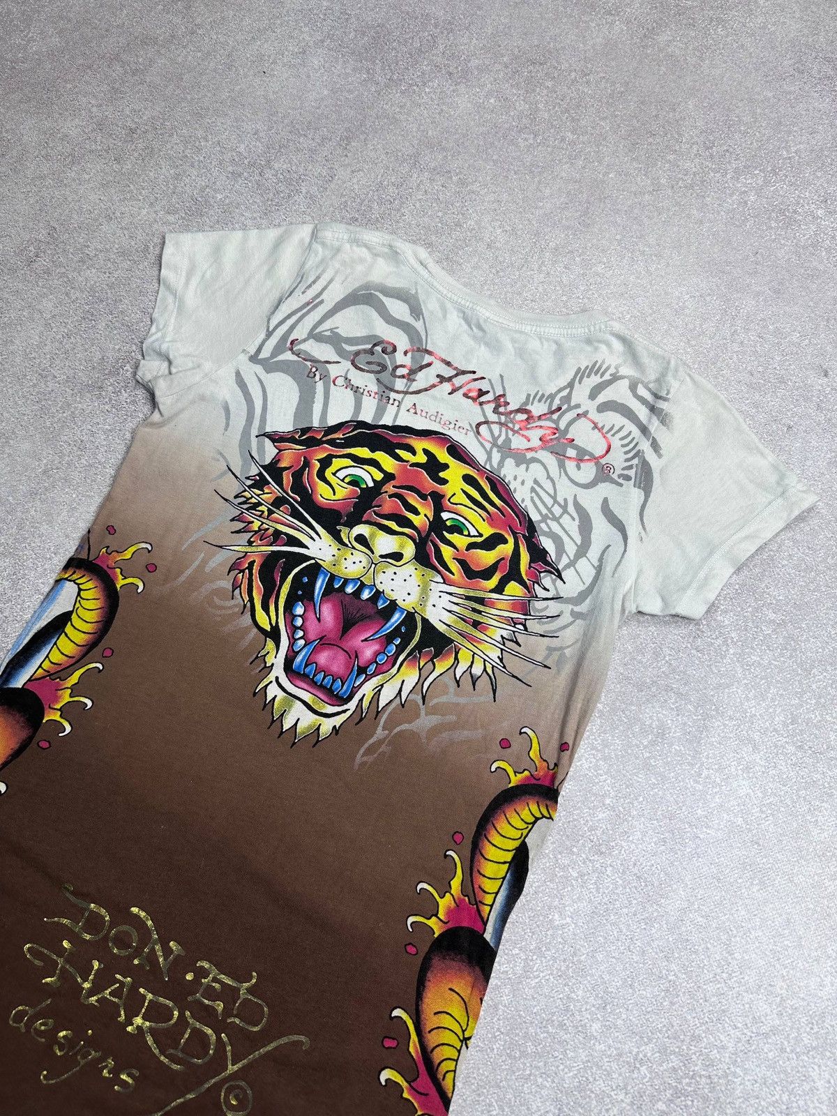 Ed Hardy Vintage Ed Hardy Christian Audigier JPG Style T-shirt M Size US M / EU 48-50 / 2 - 9 Thumbnail