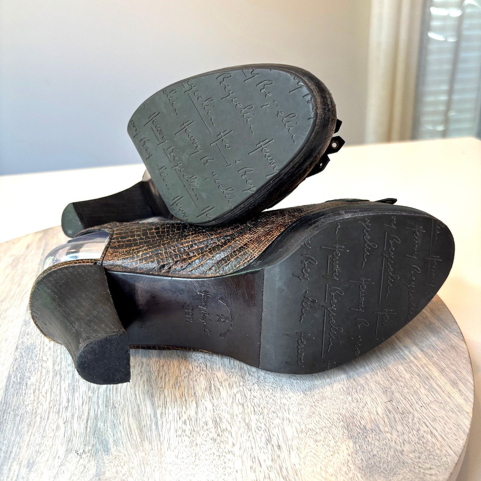 HENRY BEGUELIN Henry Beguelin Slingback Heels Leather Italy Size 9.5 Boho Size US 9.5 / IT 39.5 - 6 Thumbnail